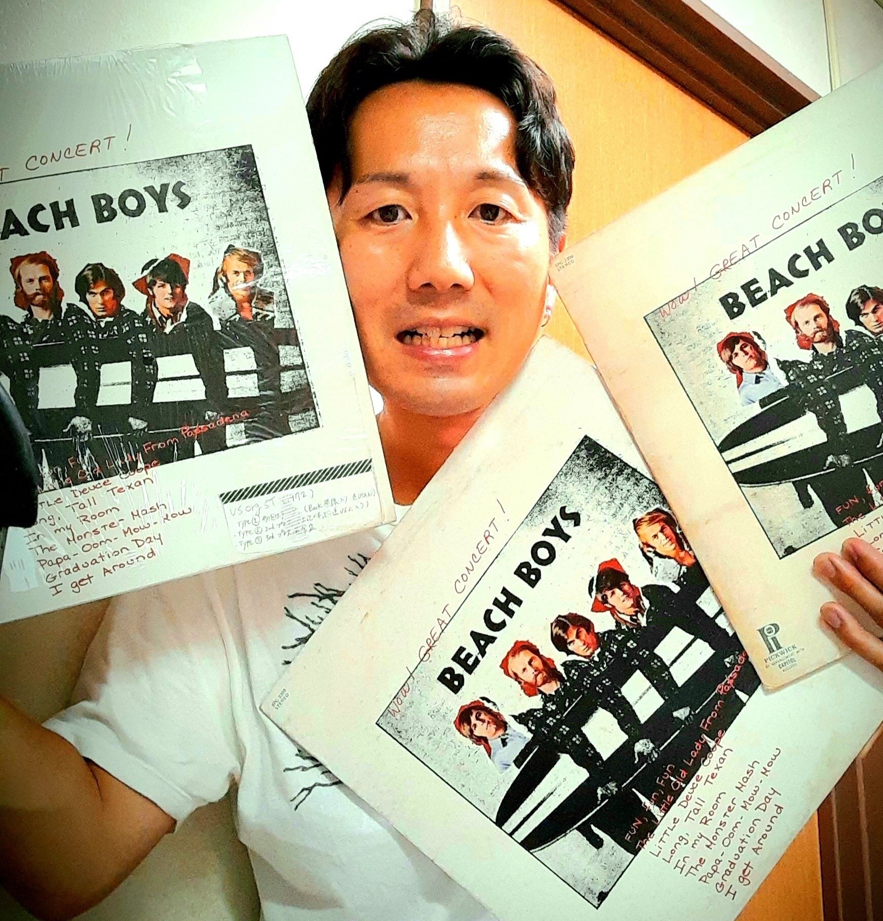 ●わさびーず / あのころ LP入手困難盤● レコード検証！激レア盤】（2枚目）Beach Boys『WOW！Great