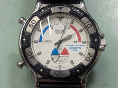 SEIKO】8M35 ヨットタイマー 電池交換｜富屋時計店