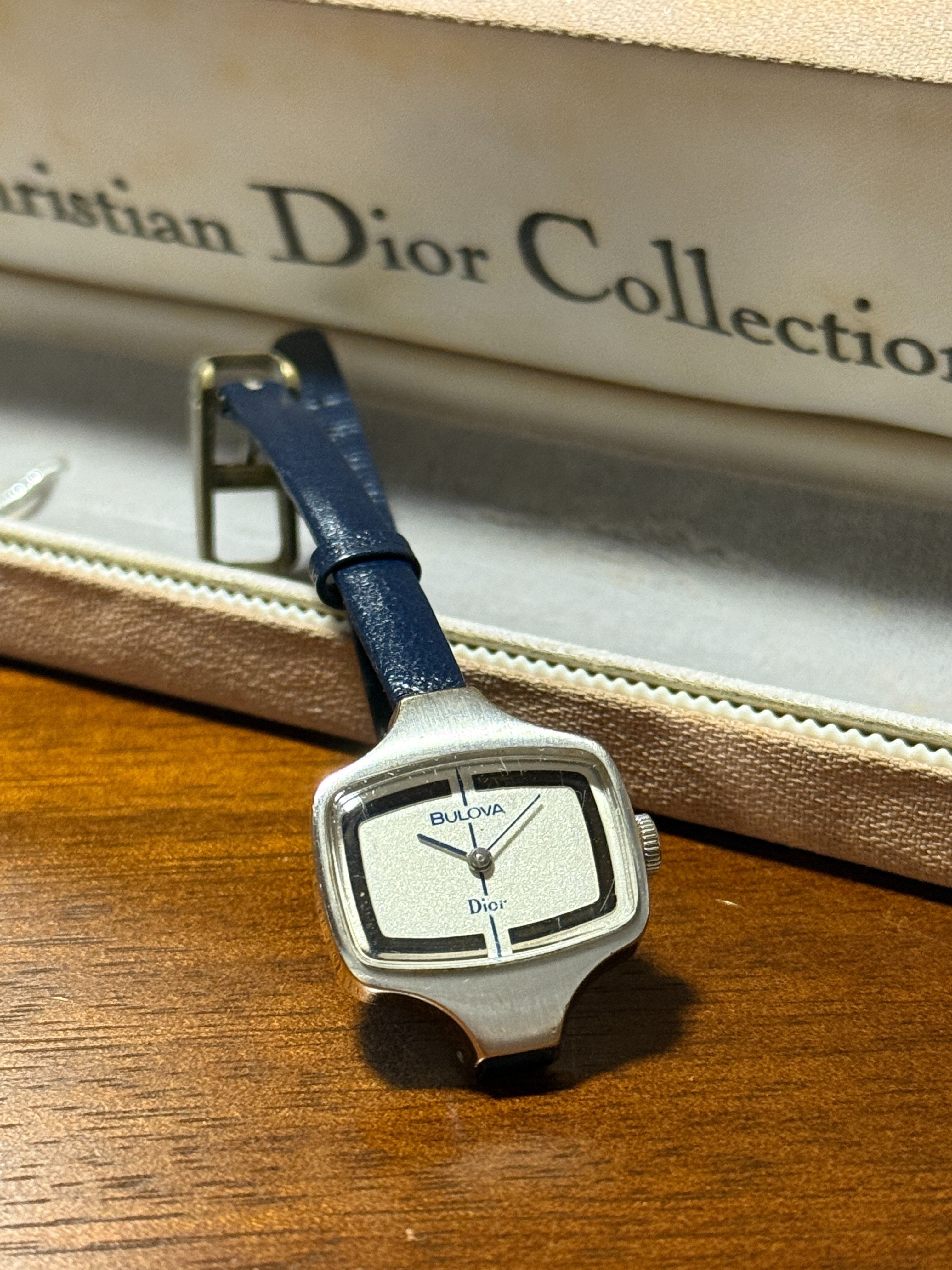 最終値下げChristian Dior Bulovaブローバディオール手巻き時計 第163回 ブローバ × ディオール｜kkclub