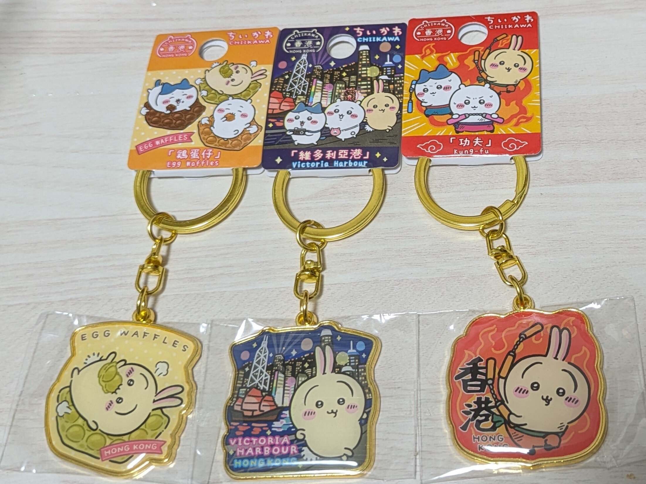 香港で見つけた「ちいかわ」3〜ダイカットキーホルダーを探して