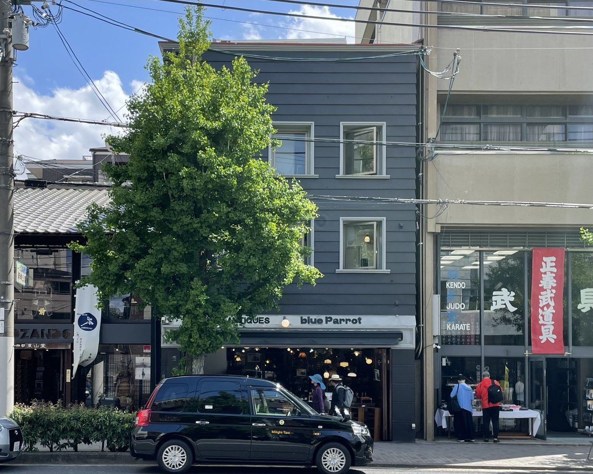 顧Tozandoantique blue ParrotMasaharu martial arts supplies γ