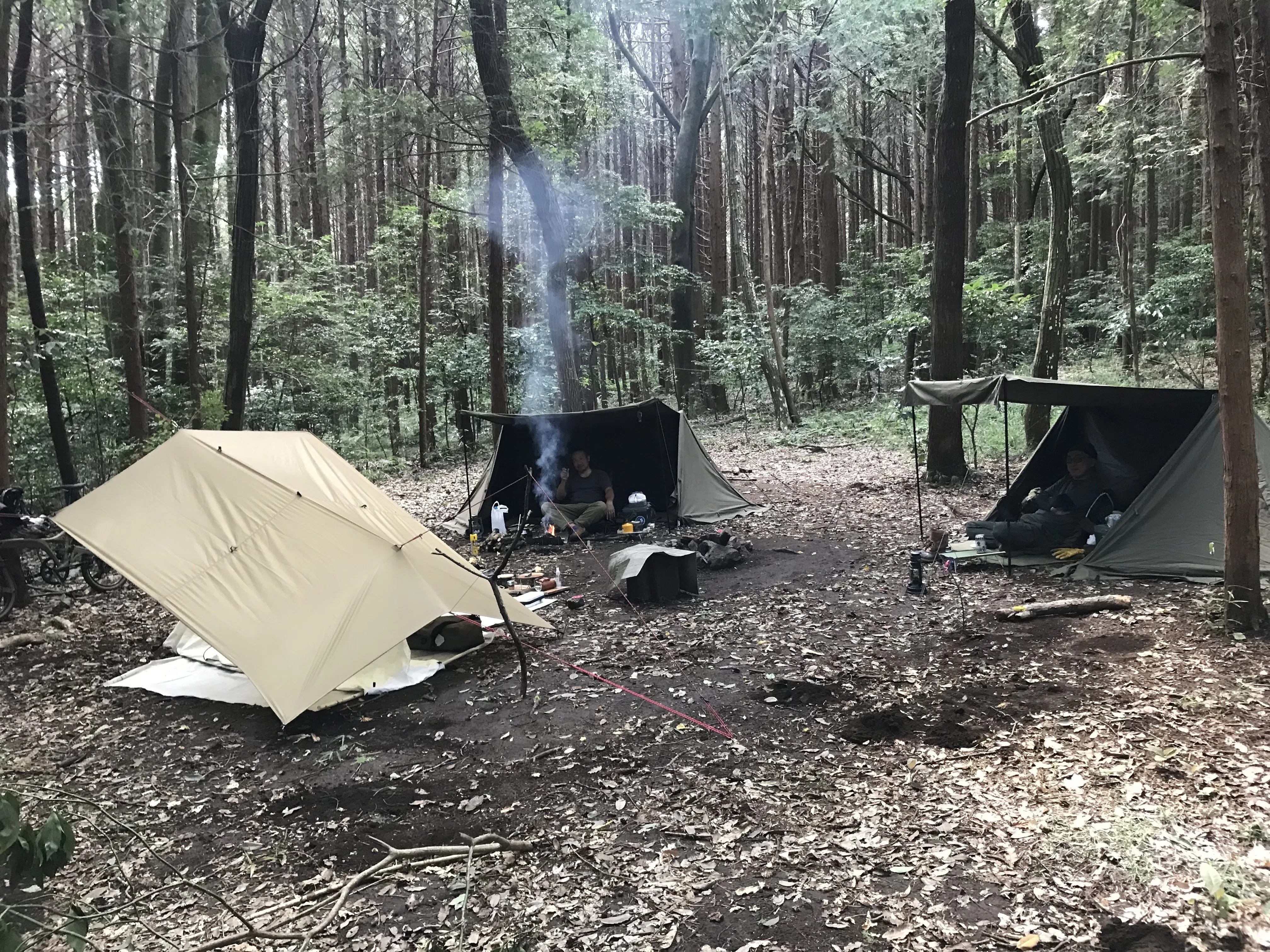 33 折りたたみ自転車で真夏の輪行ソロキャンプ/茨城県にこにこキャンプ