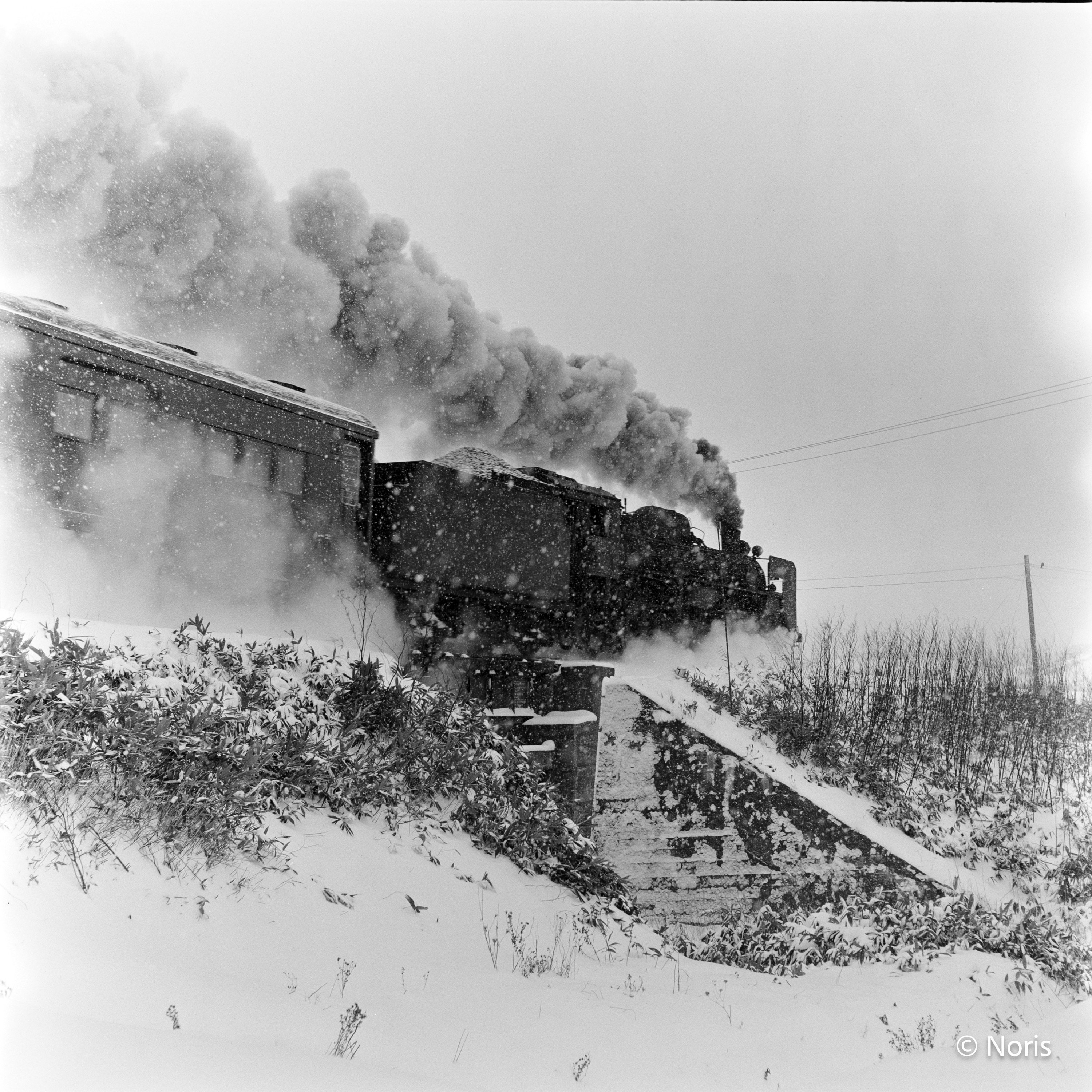 6x6ネガの鉄道写真・6 ［1974〜1975年］｜Noris