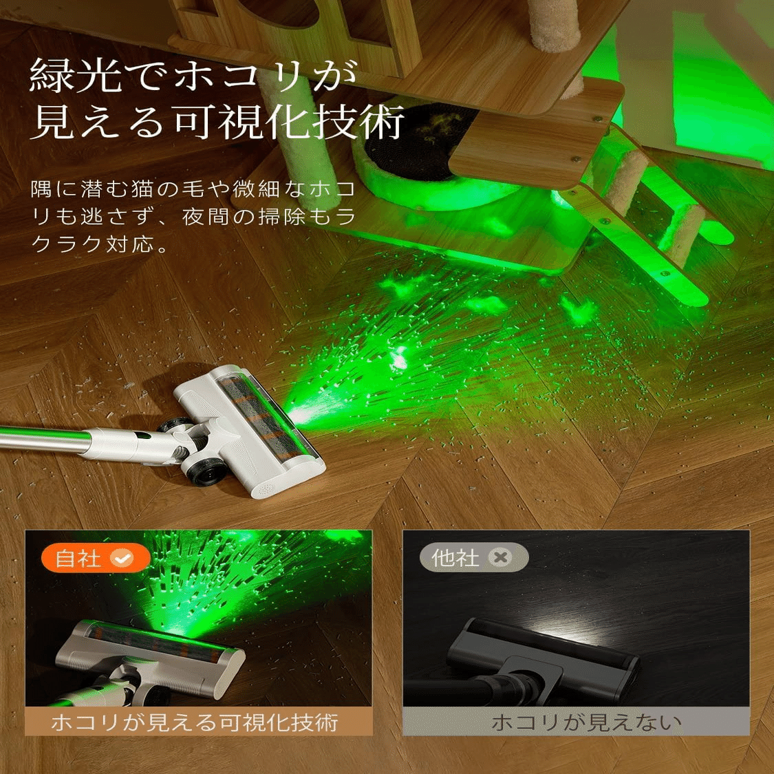 uwant V500 コードレス掃除機 自動ゴミ収集｜GetGadgetGot