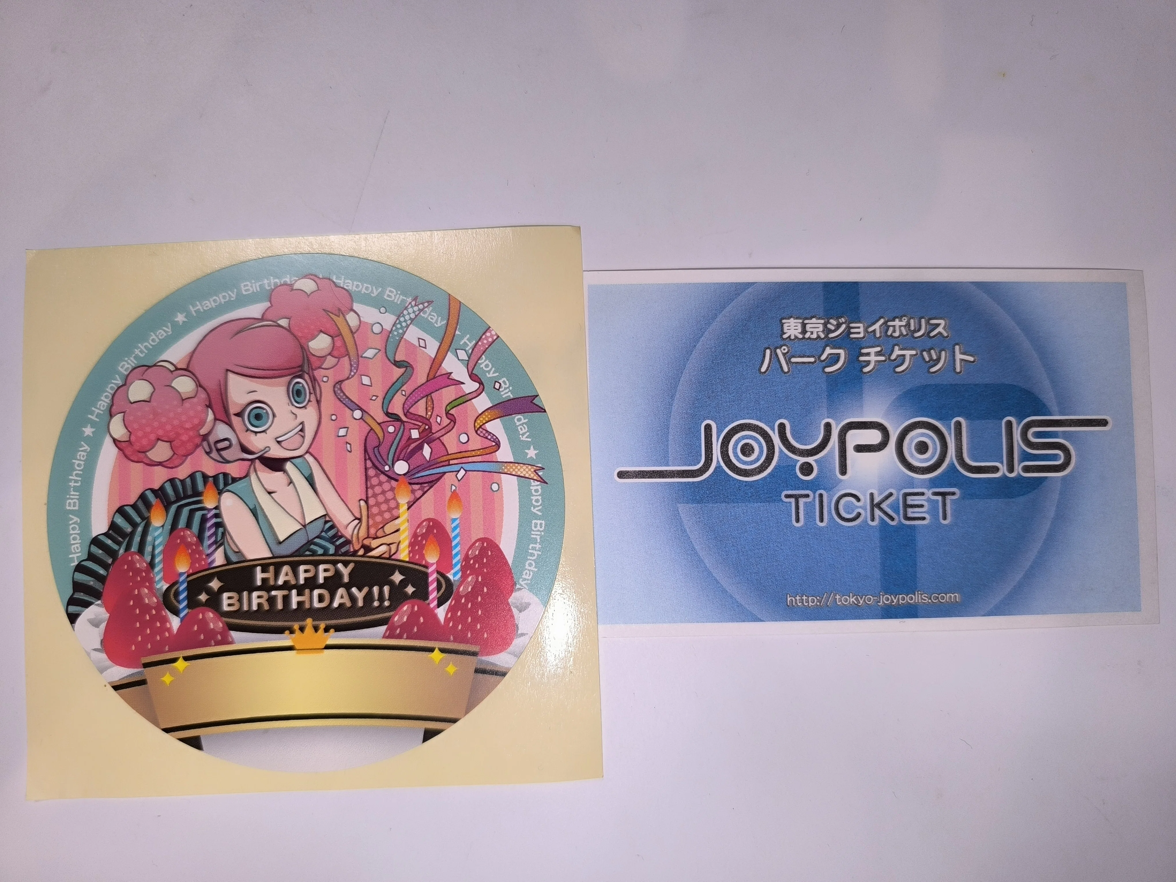 東京ジョイポリス　ナンジャタウン　6周年記念 10個セット 非売品 NEWS STRIPE WORLD in JOYPOLIS＜東京ジョイポリス＞ | 東京お台場.net