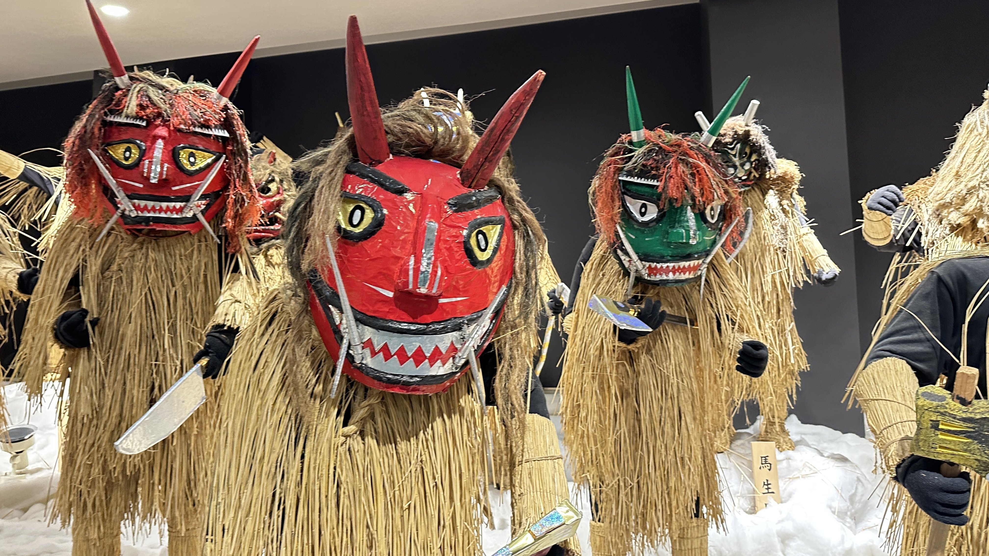 天然日本鹿夏毛　オマケ付き お知らせ＞来訪神「男鹿のナマハゲ」が出演！秋田県男鹿市の観光