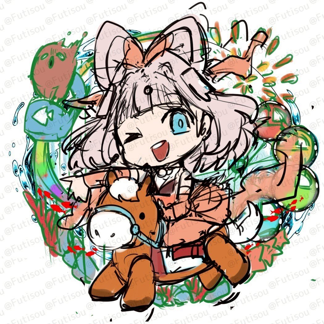 創作ツール紹介】ラフ編｜ふうちそう | イラストレーターがAIに負け