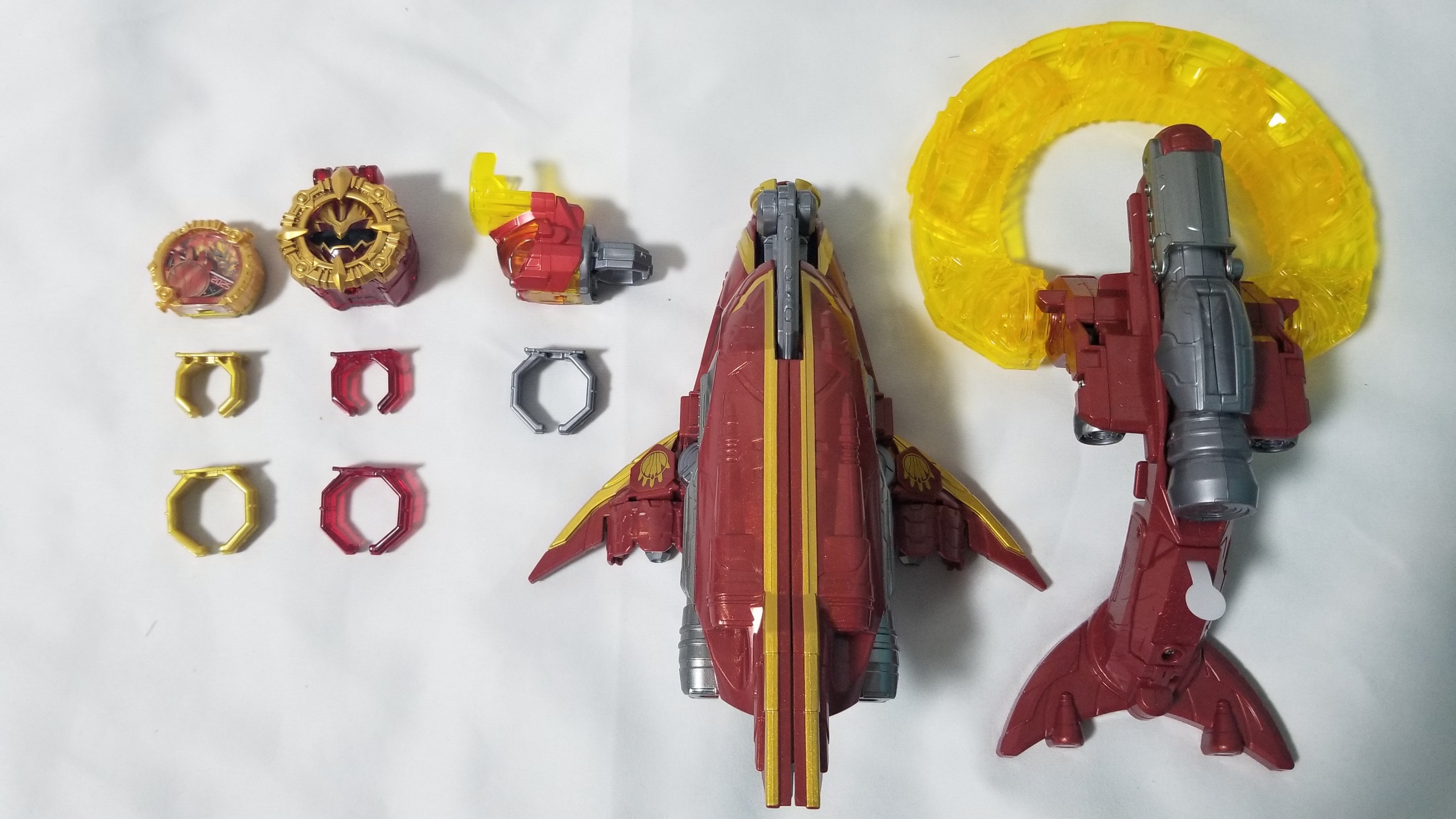 DXオルカブースター5050』を着て、テガソードアカツキを降臨させま