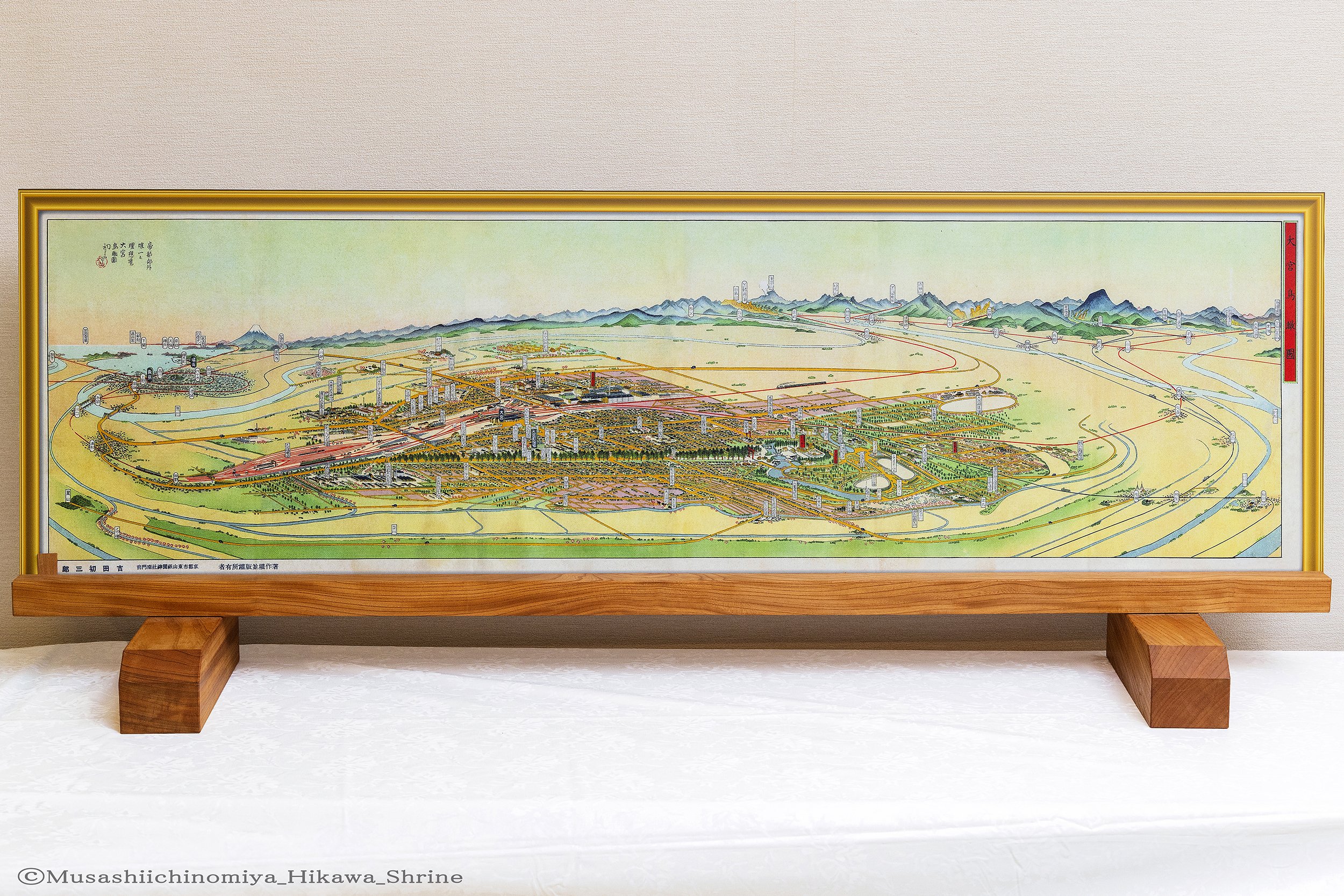 第266回～「鳥観図が伝える住みやすい街・大宮」｜武蔵一宮 氷川神社