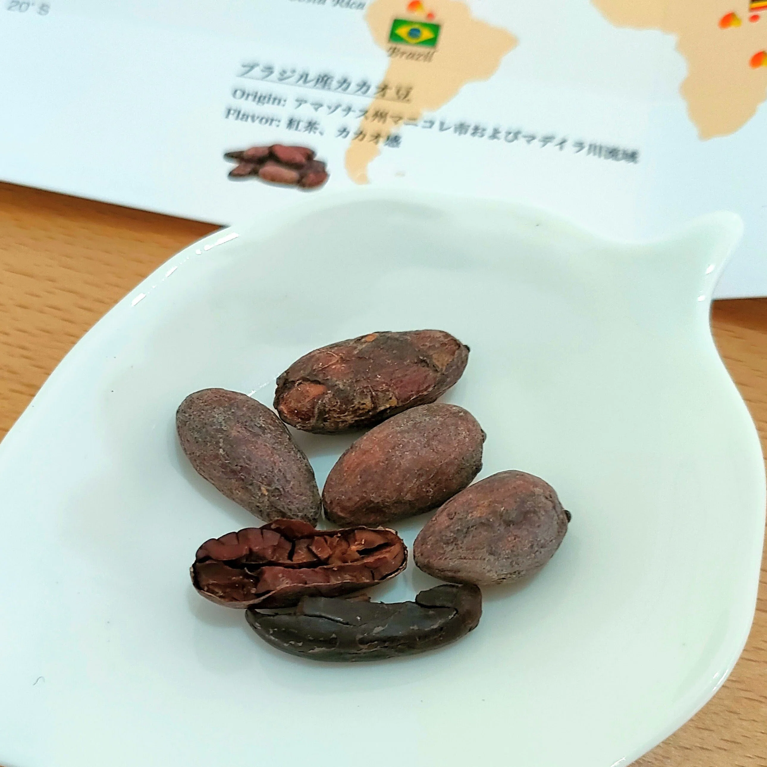 2U chocolate】5カ国のカカオ豆を食べ比べる｜みな