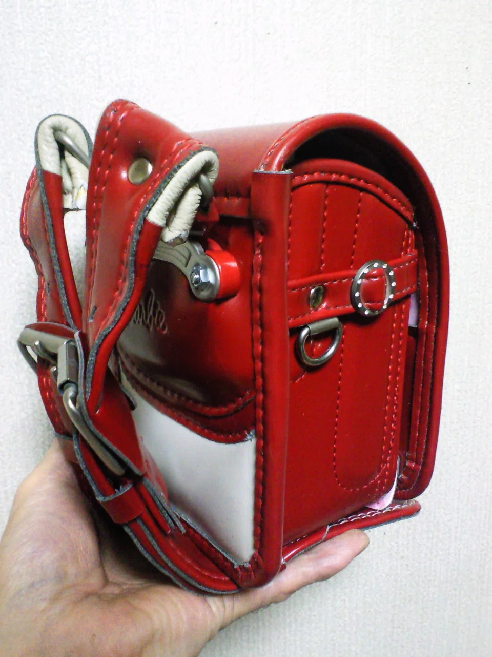 Making mini school bags｜ミニクラフト