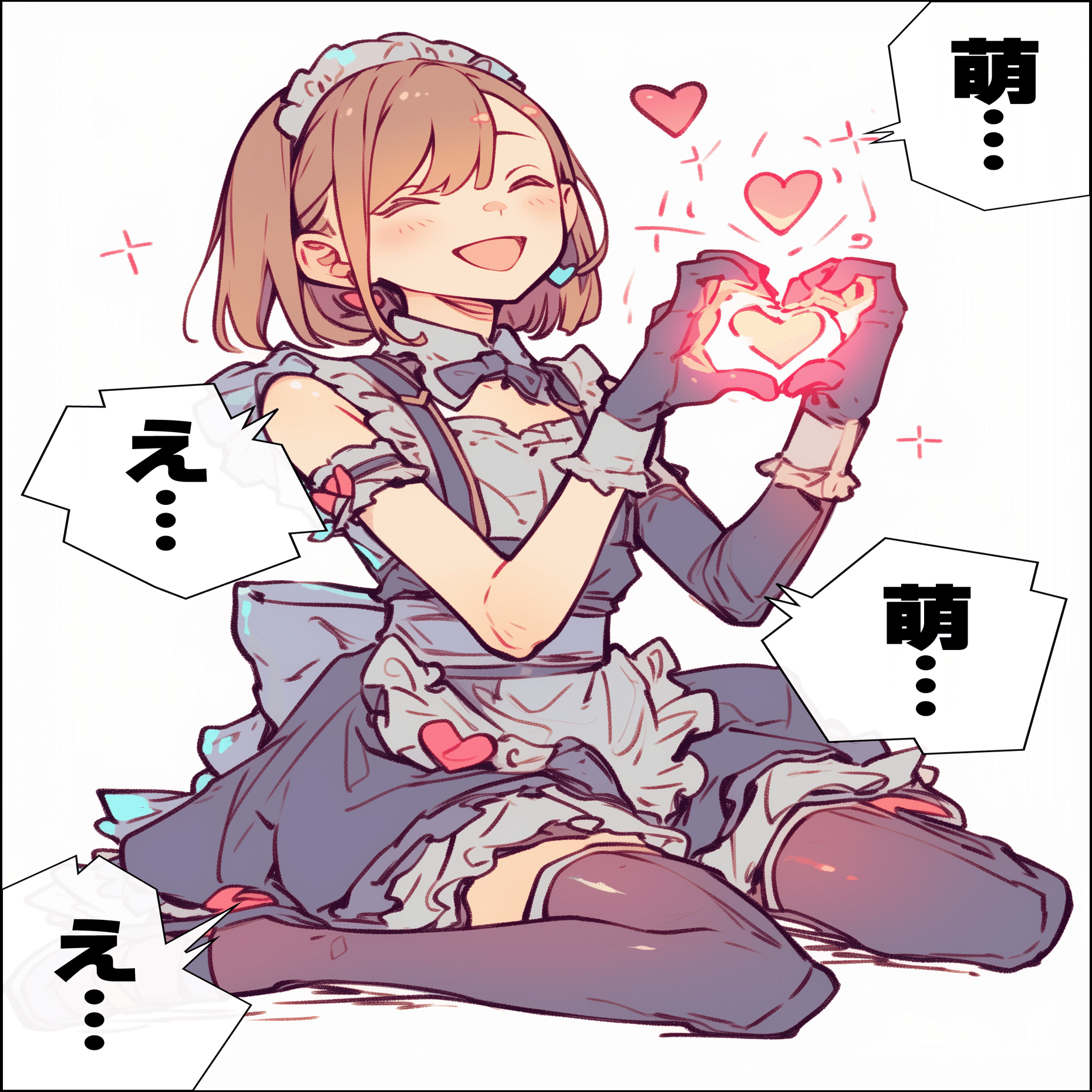 AI画像生成】2025年8月18日のイラスト【X「もっと見つける」表示されて