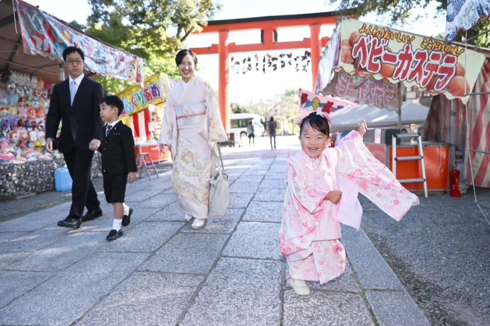京都 松尾大社 七五三 出張撮影