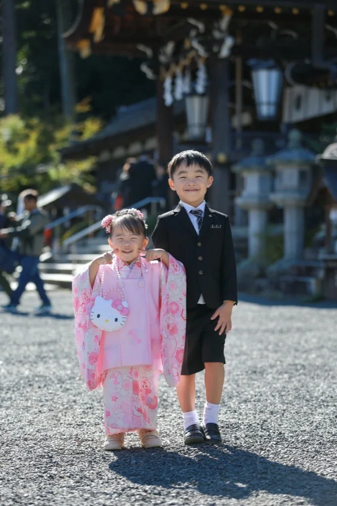 京都 松尾大社 七五三 出張撮影
