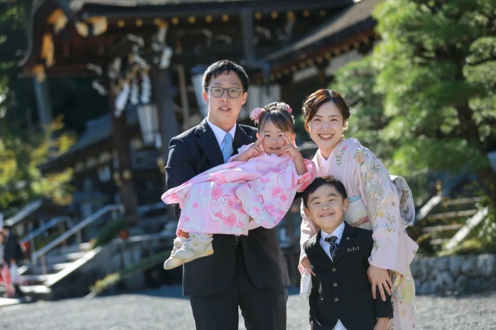 京都 松尾大社 七五三 出張撮影
