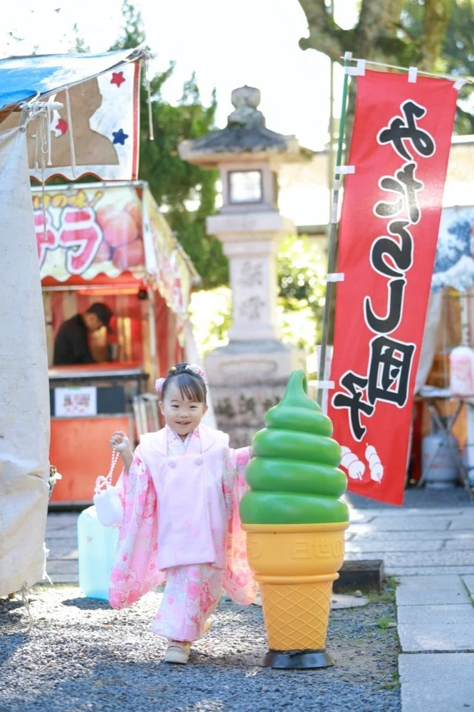 京都 松尾大社 七五三 出張撮影
