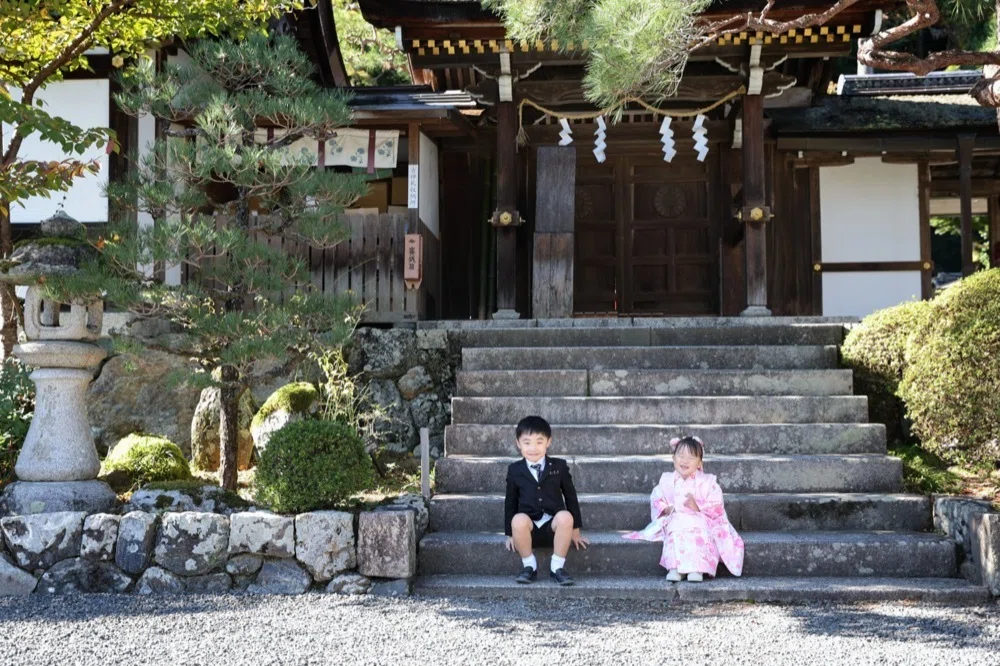 京都 松尾大社 七五三 出張撮影