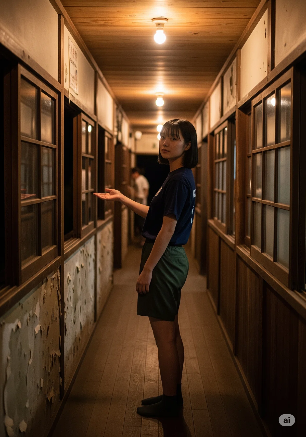 Realabc 【Gemini・ImageFX】山小屋女子|realabc