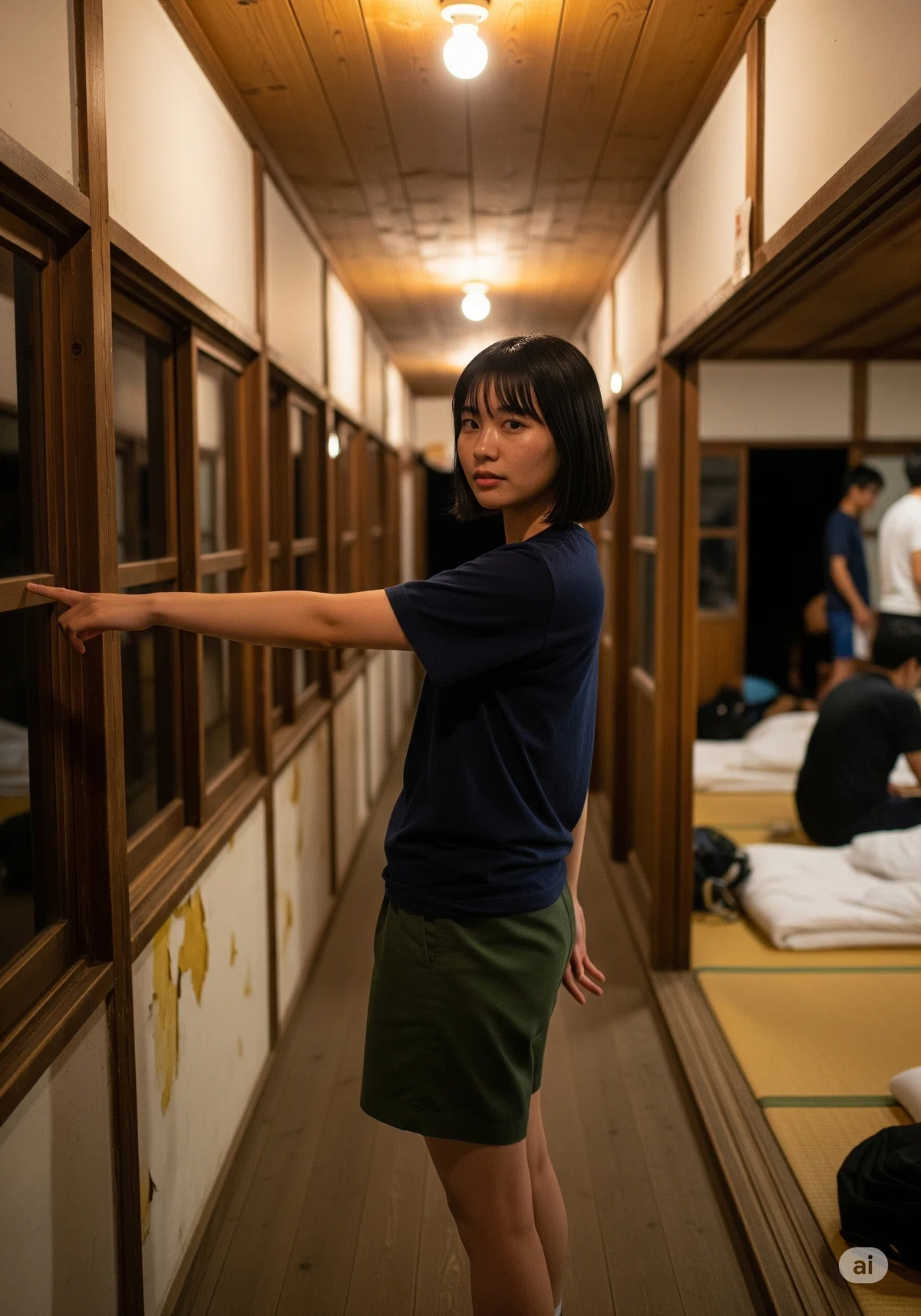 Realabc 【Gemini・ImageFX】山小屋女子|realabc