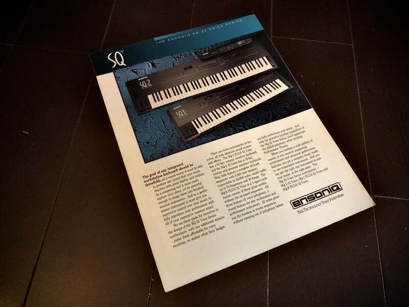 ensoniq SQ/R Plus ハードウェア音源 SQR PLUS(音源モジュール/1U)｜株式会社サウンドクルー