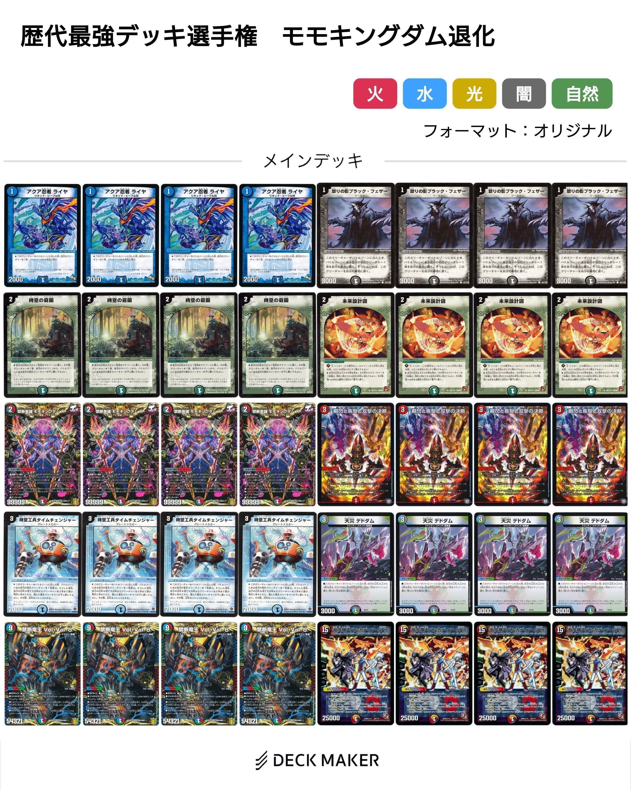 モモキングダム退化【デュエマ歴代最強デッキ㉓】｜れもん