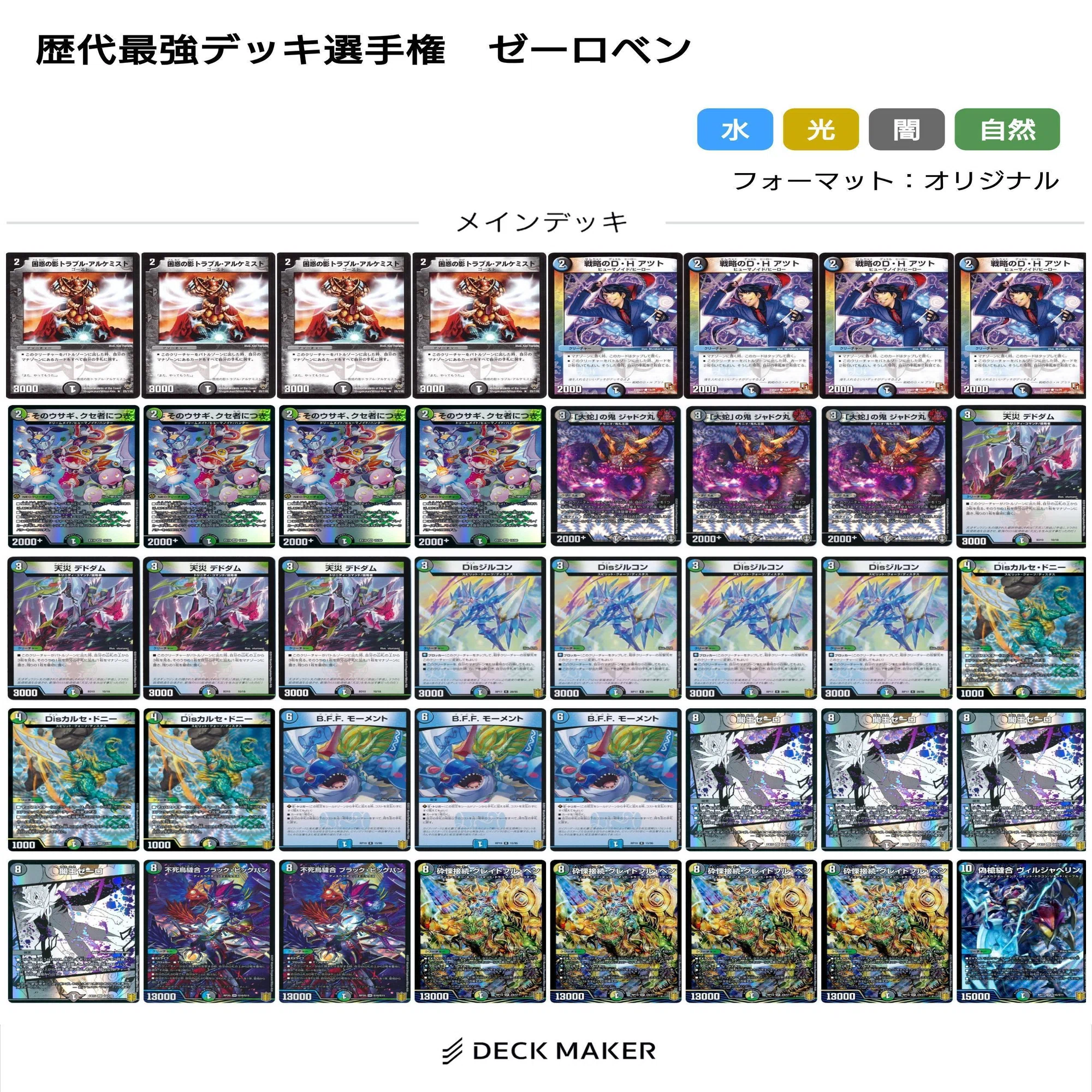 ゼーロベン【デュエマ歴代最強デッキ㉔】｜れもん