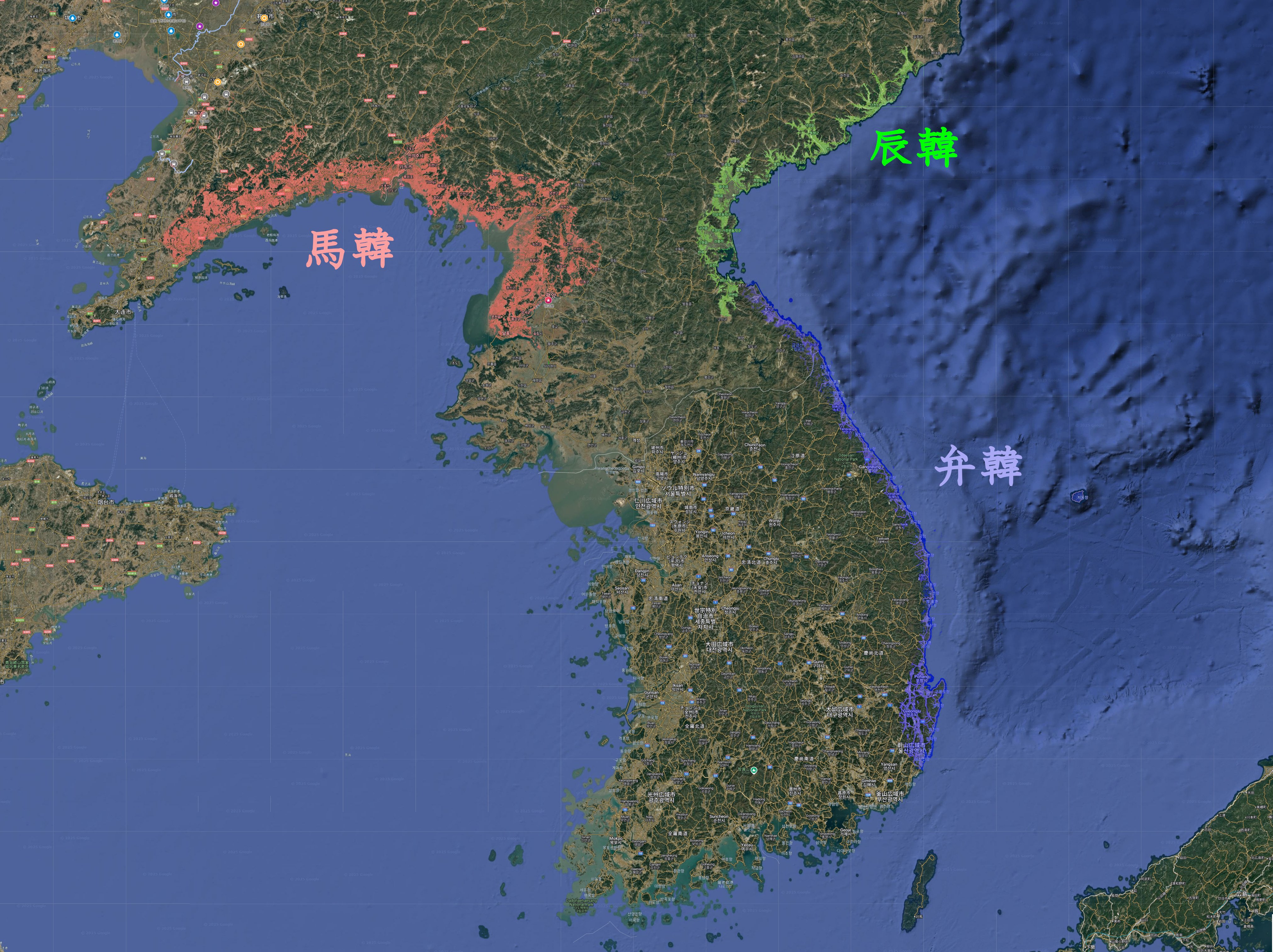 三韓の位置⑤ 弁韓｜猫さん