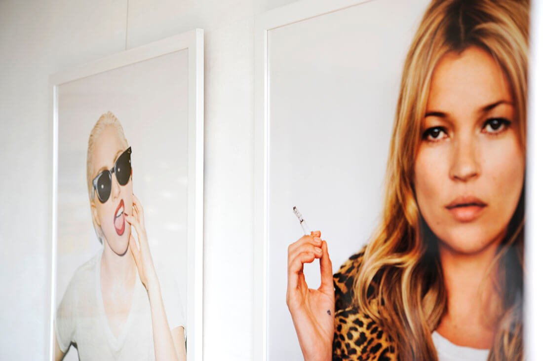 Supreme 2012 Kate Moss ポスター　オーダーメイド額装 ケイトモス × Supremeポスターとタイソン × Supremeポスターの