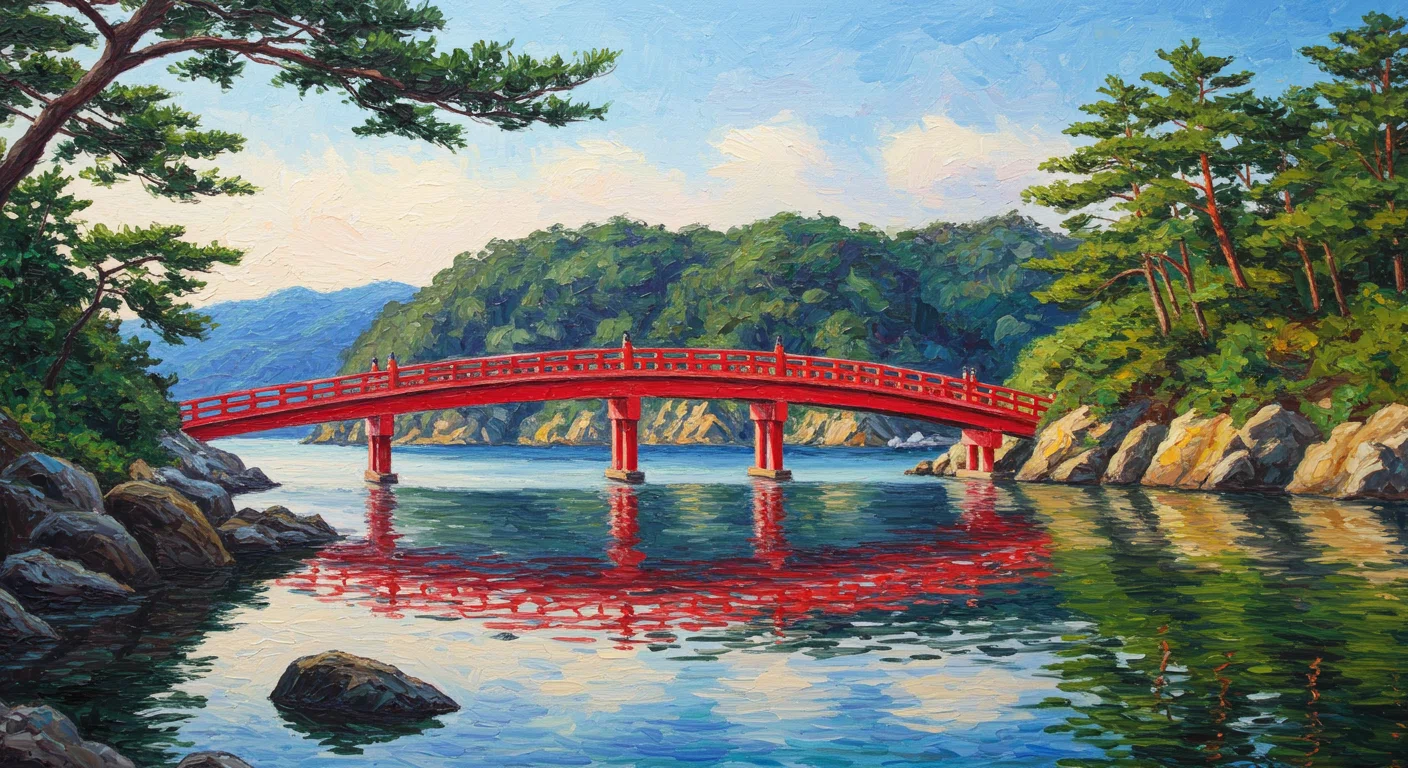 日本三景『松島』をAI絵画風に｜蟒蛇 来都（うわばみ らいと）