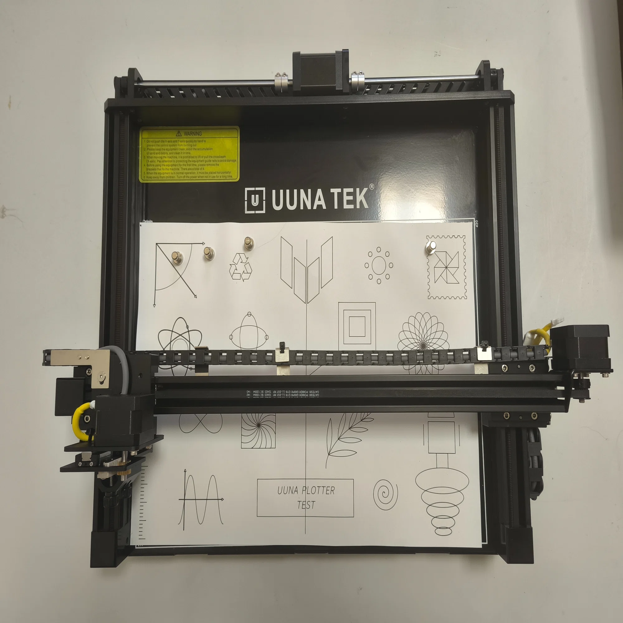 UUNA TEKオリジナルiDraw 2.0 H構造ペンプロッターXYプロッター、地下 