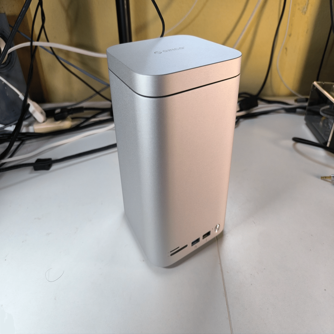 M.2&USBハブ搭載2ベイHDD RAIDケース】ORICO Mini Tower実機レビュー