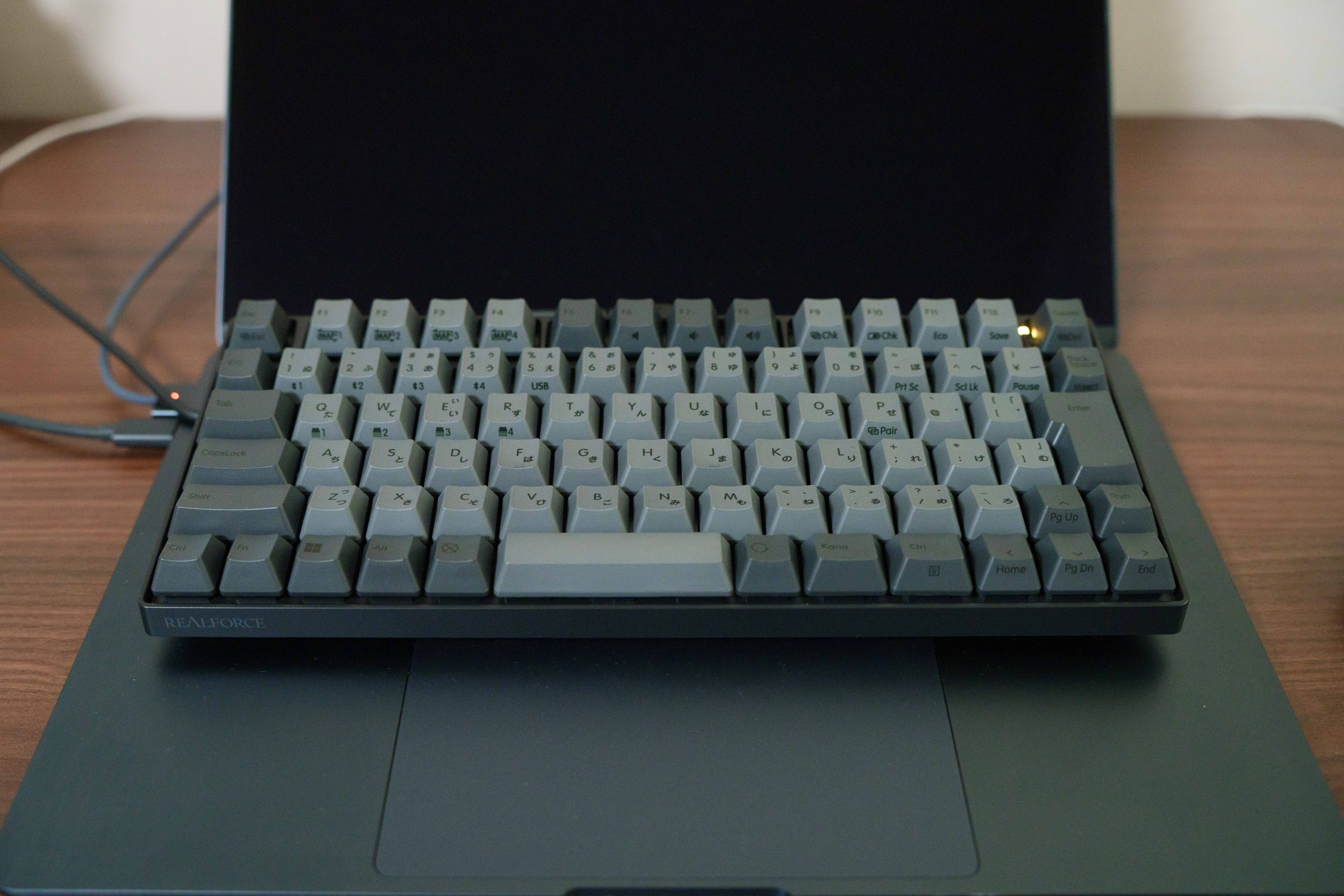尊師できます！ REALFORCE RC1 ブラック 日本語配列 荷重 45g 買いまし