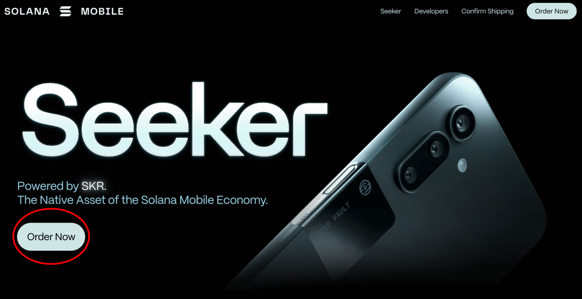 スマホアクセサリー solana mobile Solana Seeker | The Definitive Web3 Mobile Device