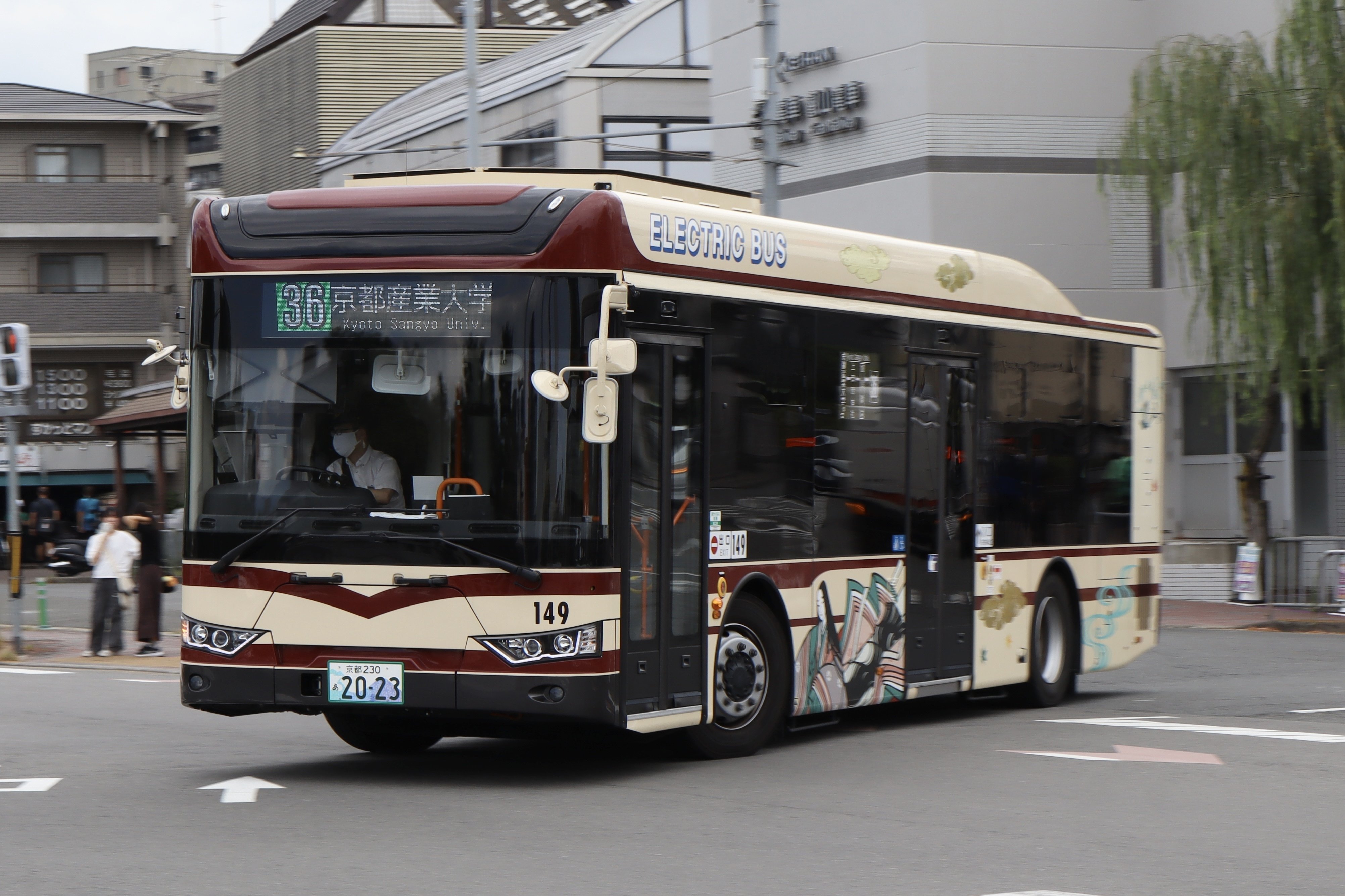 番外編 京都バス149号車e-アラシヤマ号｜洛星中高模型同好会