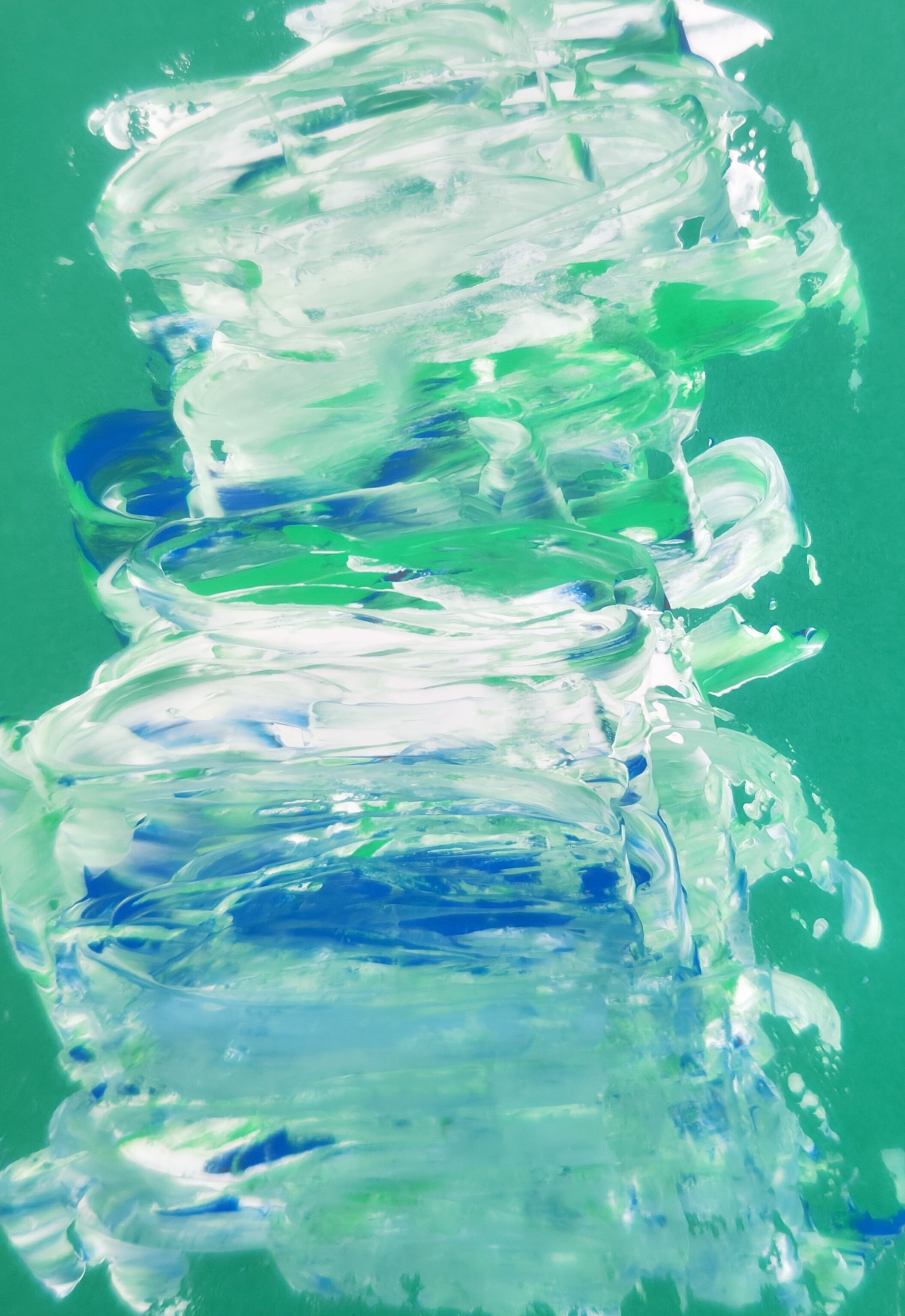 アクリル・ガッシュ 抽象画 絵（アクリルガッシュ抽象画…とか）｜ruto