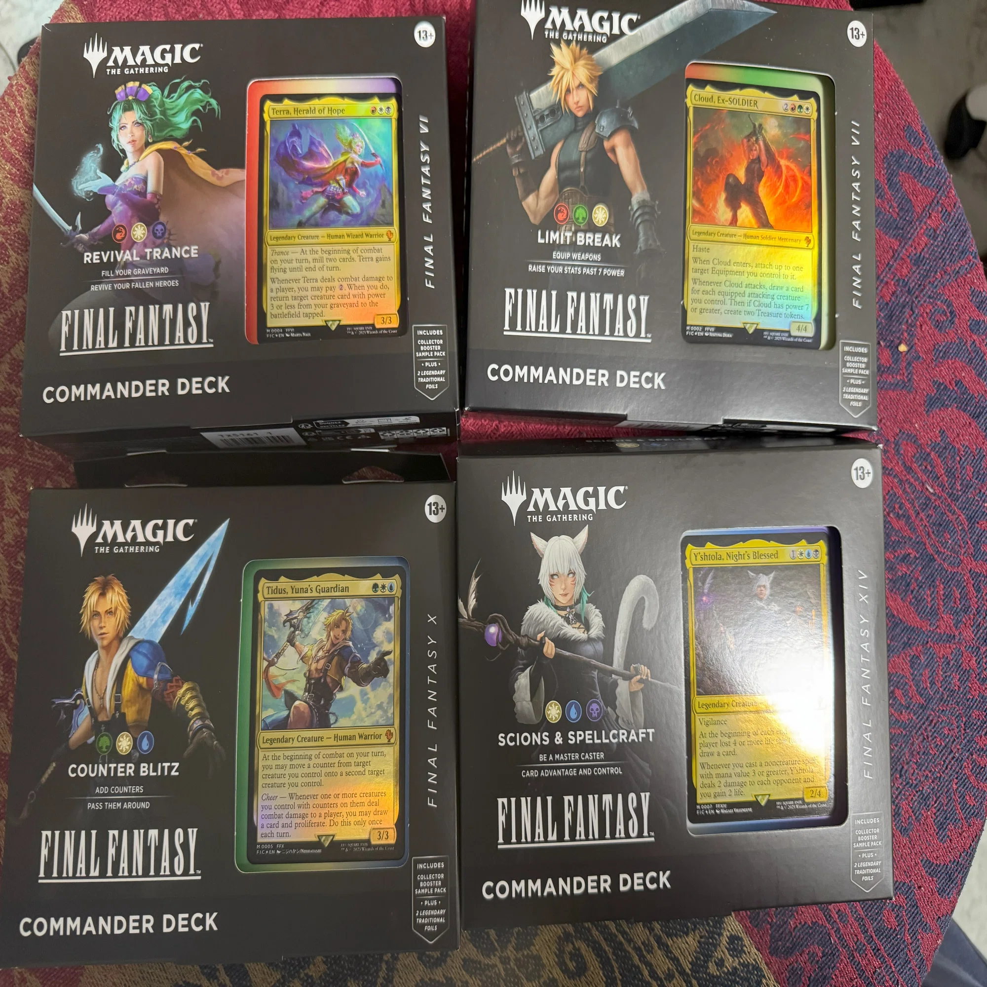 FFの統率者4種が届いて喜んでたら30％オーバーセールがamazon.comで 