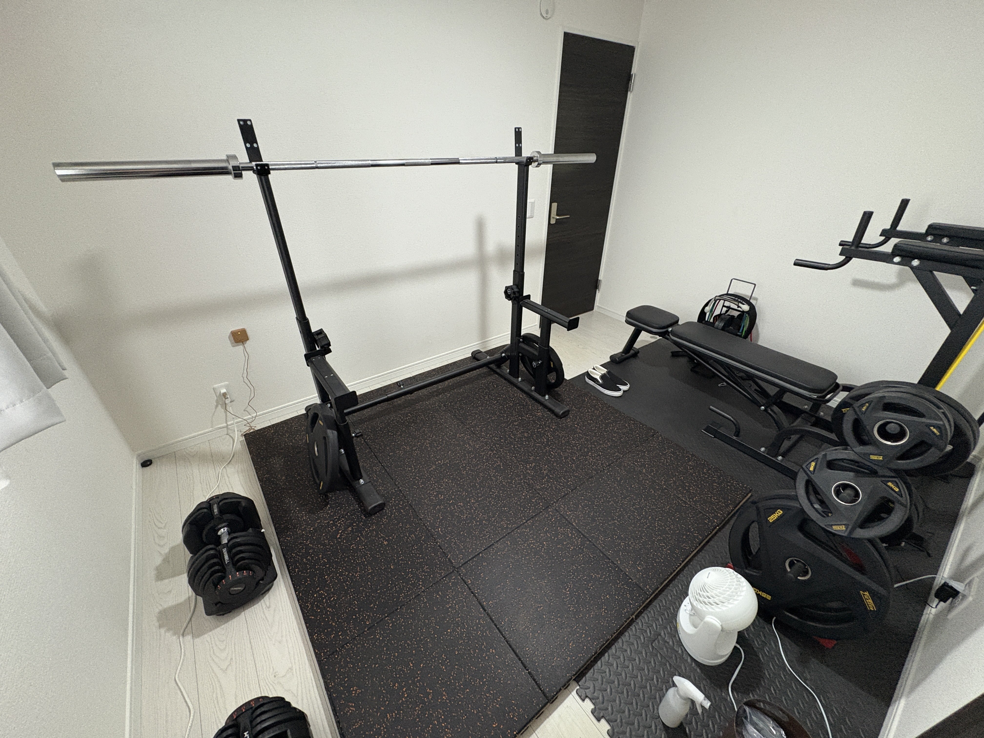 BIG3対応！自宅用トレーニングセット（バーベル130kg／ベンチ／ラック） BIG3対応！自宅用トレーニングセット（バーベル130kg／ベンチ／ラック