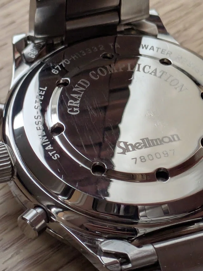 No.068 | Shellman | 6770-H13332 | 鐘が鳴る時計｜とある猫好き