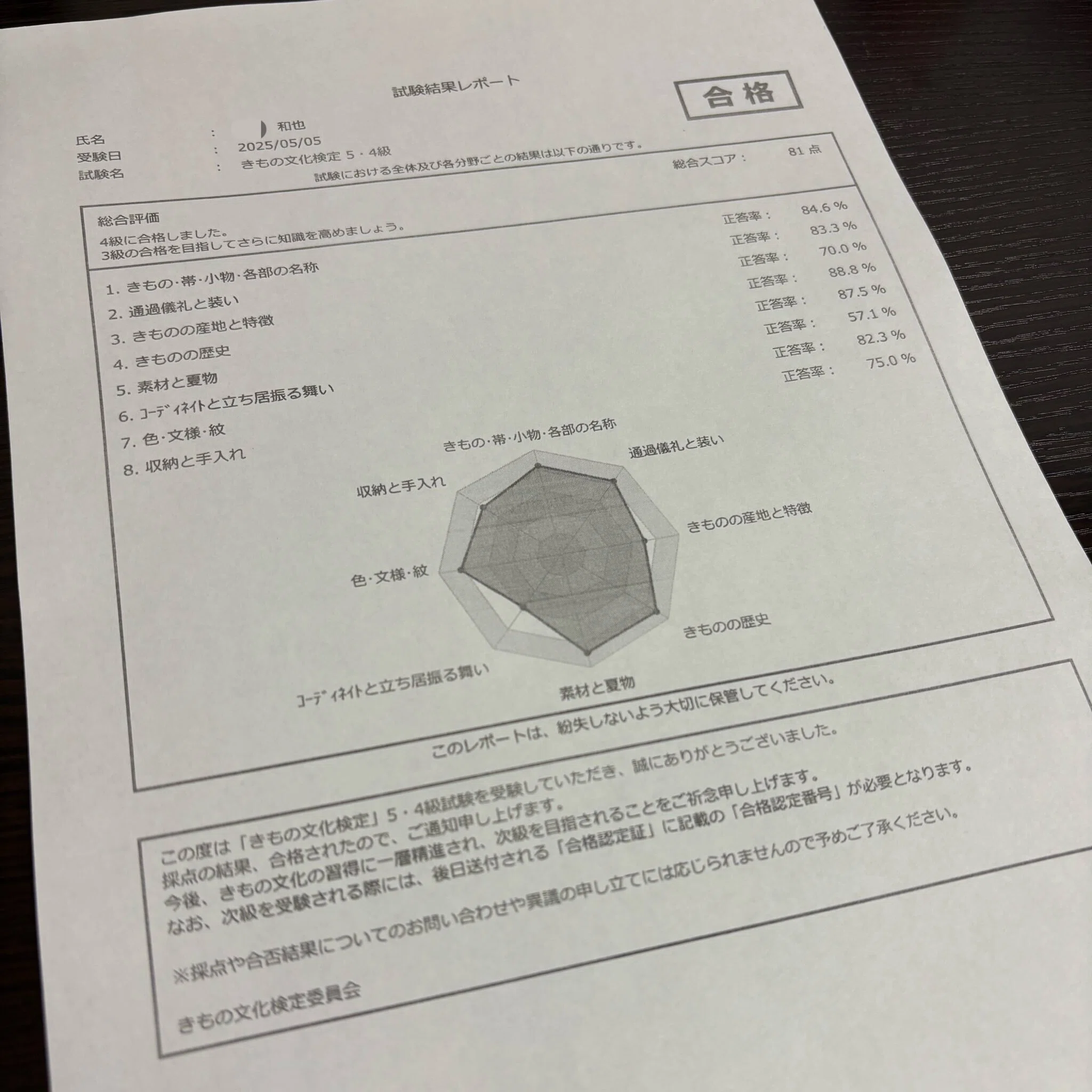 受験体験談】きもの文化検定5・4級を受験＆勉強法👘｜かずや＠資格探究家🔍