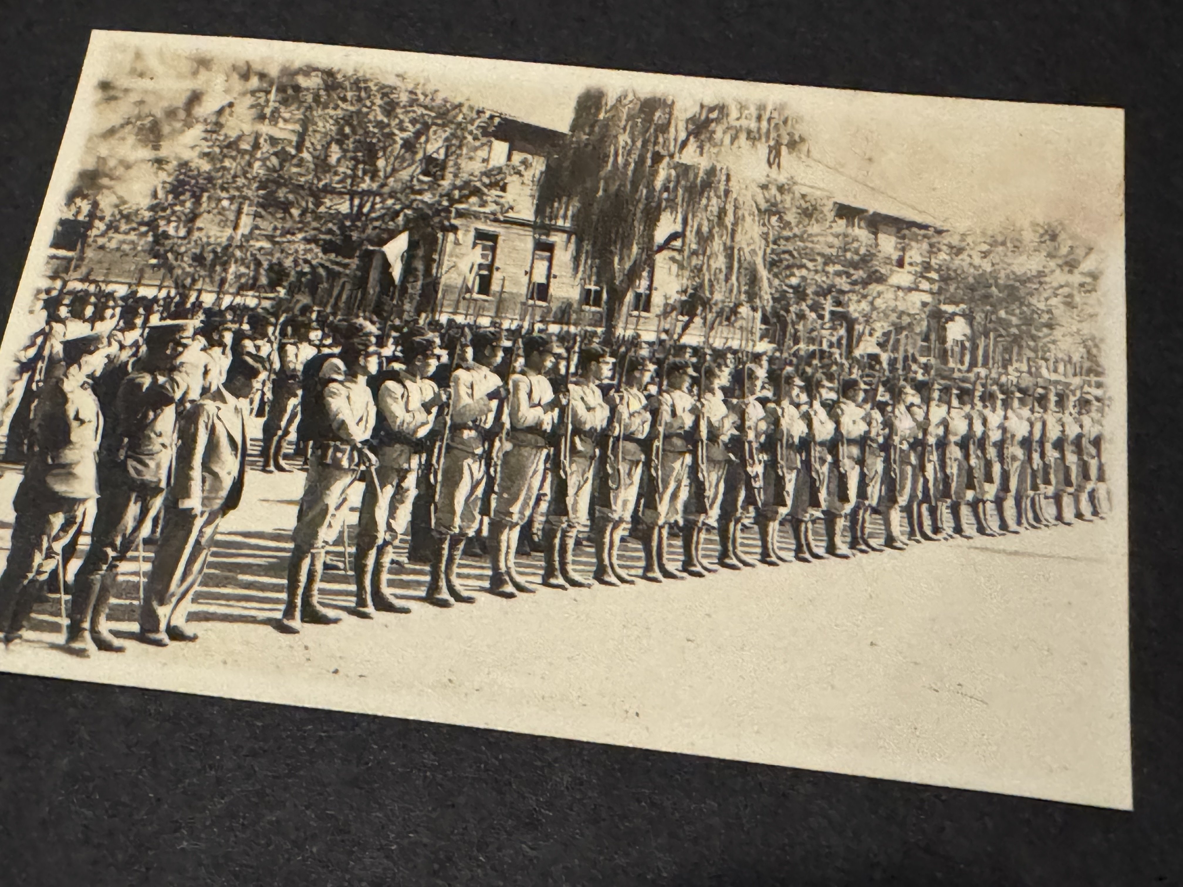 戦前の上田中等学校（現・長野県立上田高校）の1936（昭和11）年の卒業