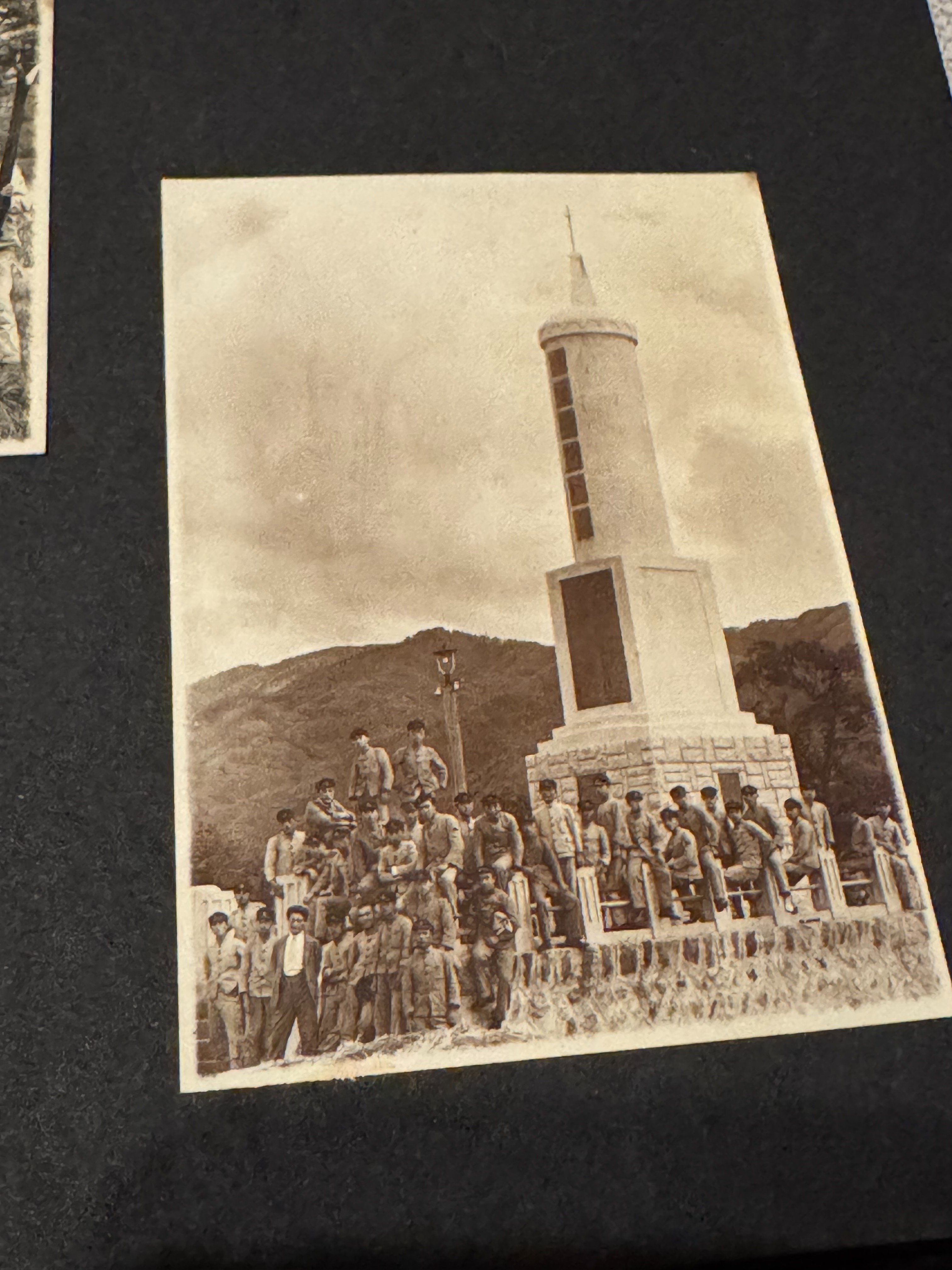 戦前の上田中等学校（現・長野県立上田高校）の1936（昭和11）年の卒業