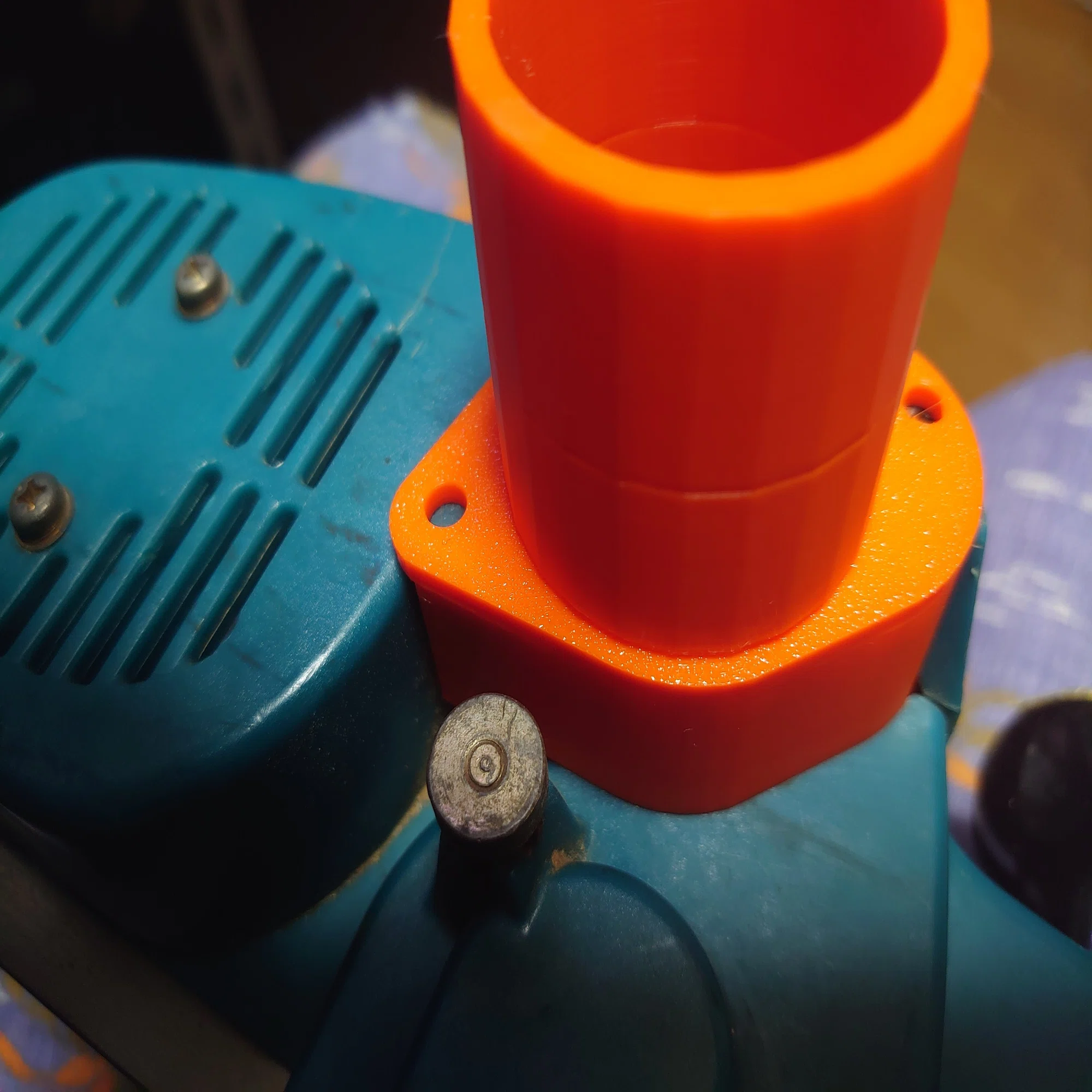 電動カンナの集塵ポートを作る｜タカシ