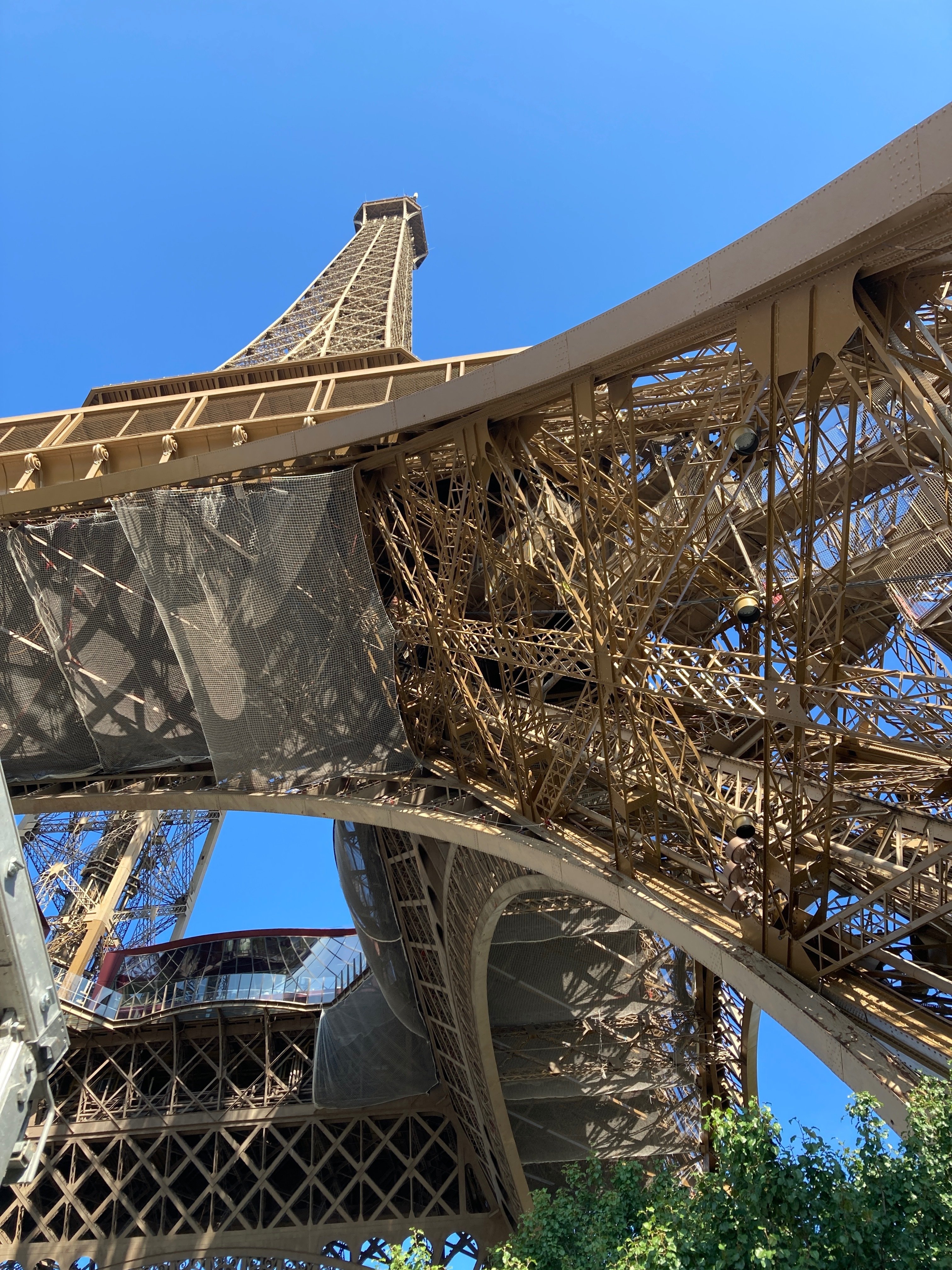 H・ルソー、エッフェル塔の眺望、超希少、新品額付、状態良好 エッフェル塔から眺めるパリ｜ハトとねこ