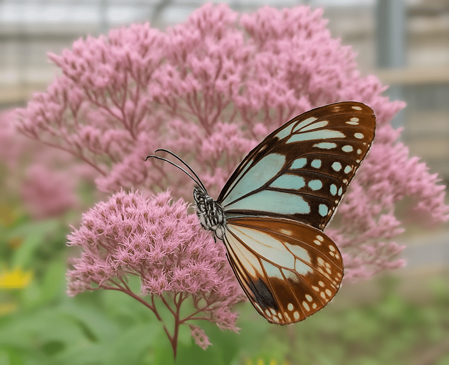 アサギマダラ・渡り蝶を呼ぶフジバカマの栽培 ユーパトリウウム