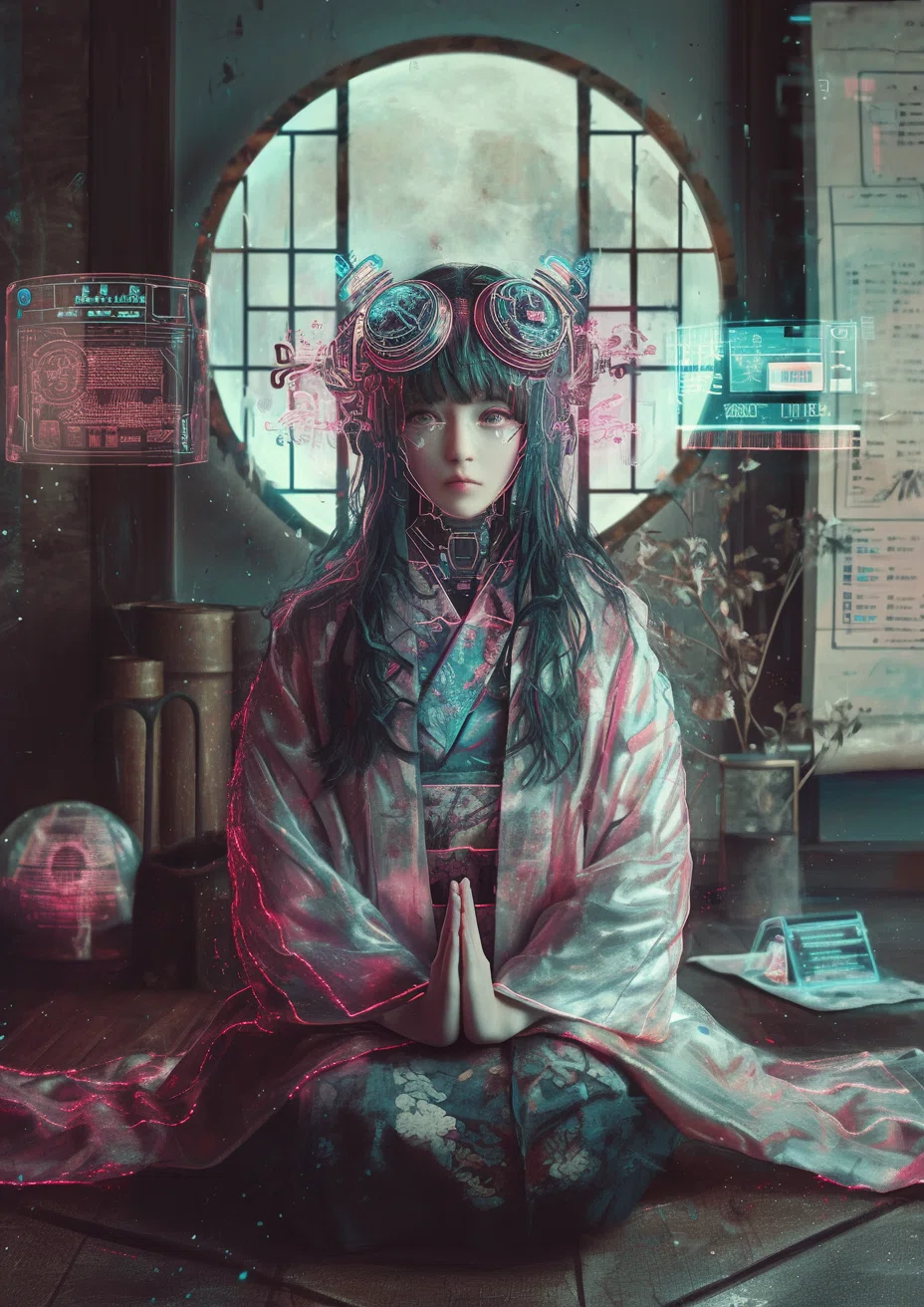 [AI Illustration] Examples of prompts for cyberpunk illustrations and ...