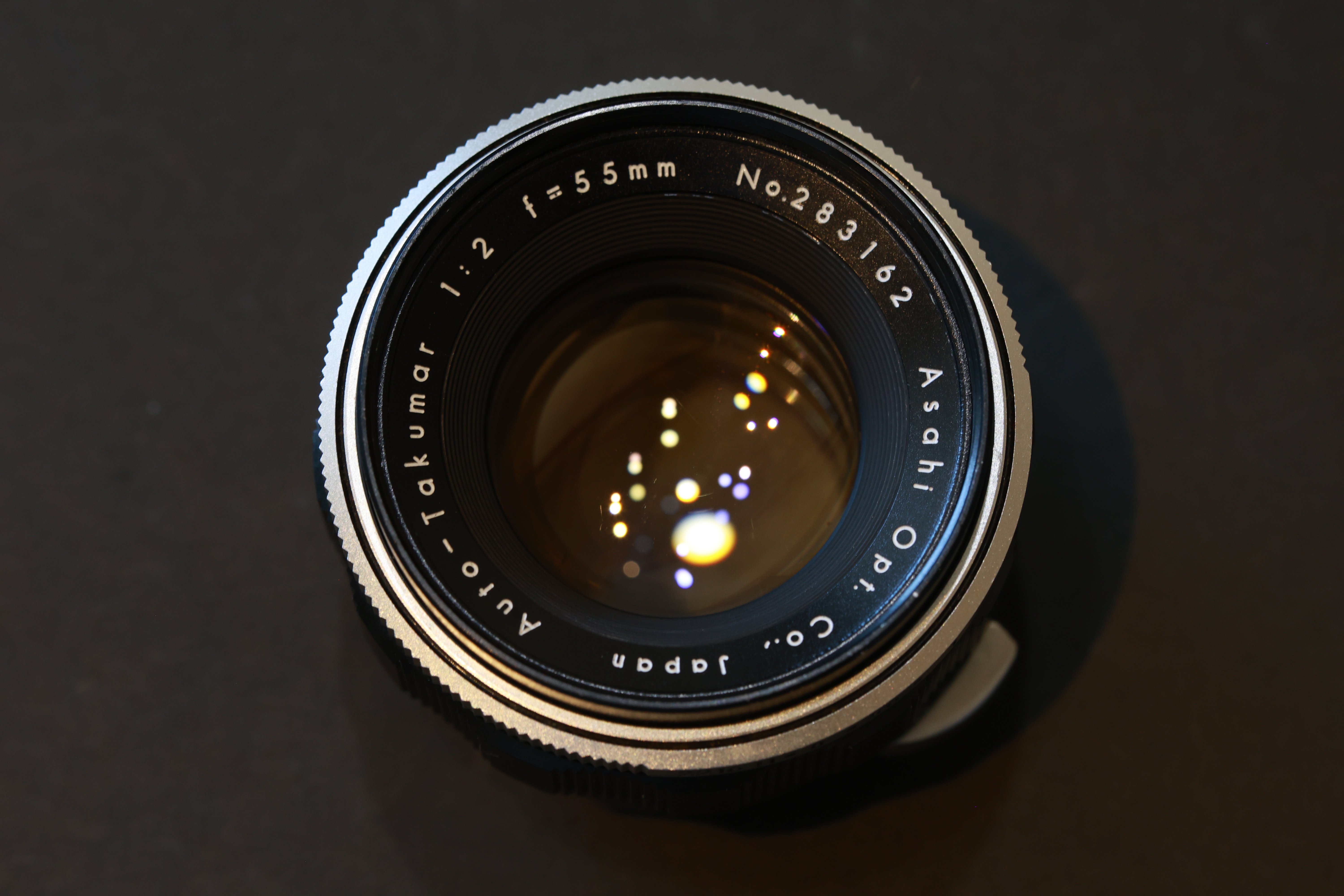 【美品】PENTAX Auto Takumar 55mm f2 整備済 Auto-Takumar 55mm F2 清掃・整備済み｜ideal_squid6717