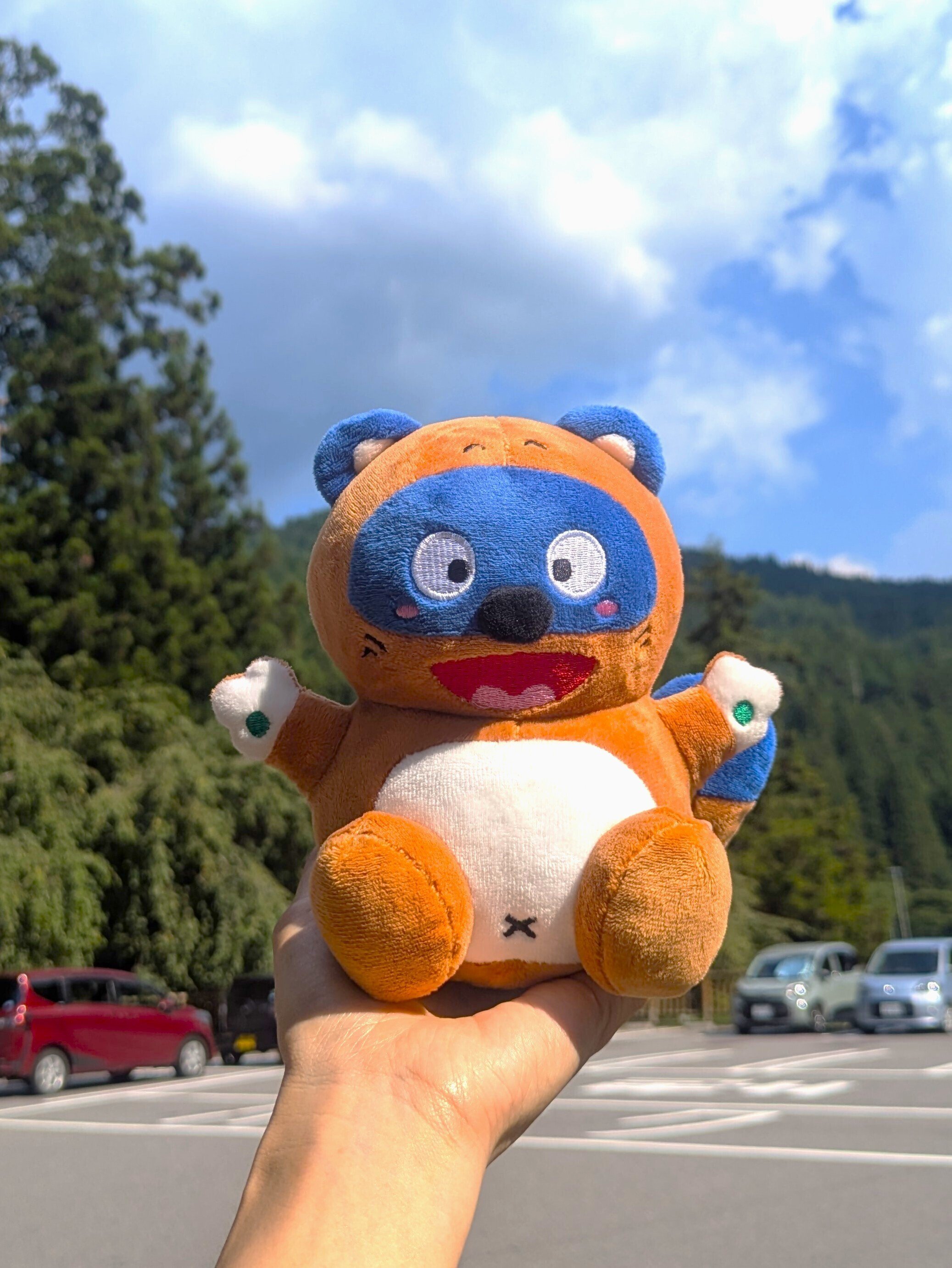 ポンタ　豊根村　ぬいぐるみ　マスコット ポンタ豊根村ぬいぐるみマスコット