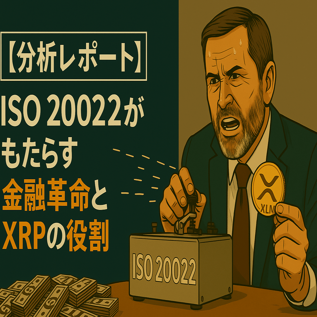 分析レポート】ISO 20022がもたらす金融革命とXRPの役割｜光本貴一｜XRP / Ripple