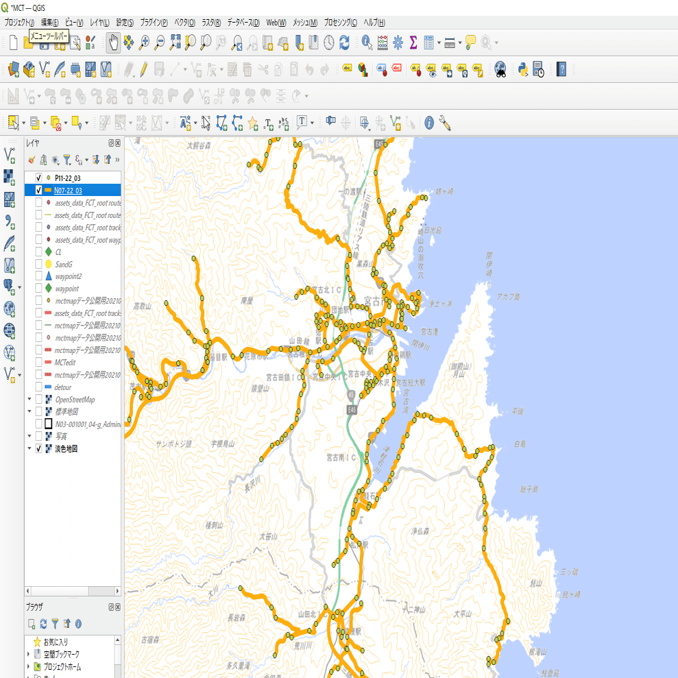 ルートマップ 中央日本　ルチエールW ルートマップ 中央日本 ルチエールW 1268px-