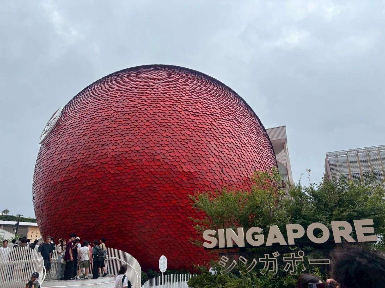 🌟万博2日目②西ゲートのお土産屋さん🎁、シンガポールパビリオン